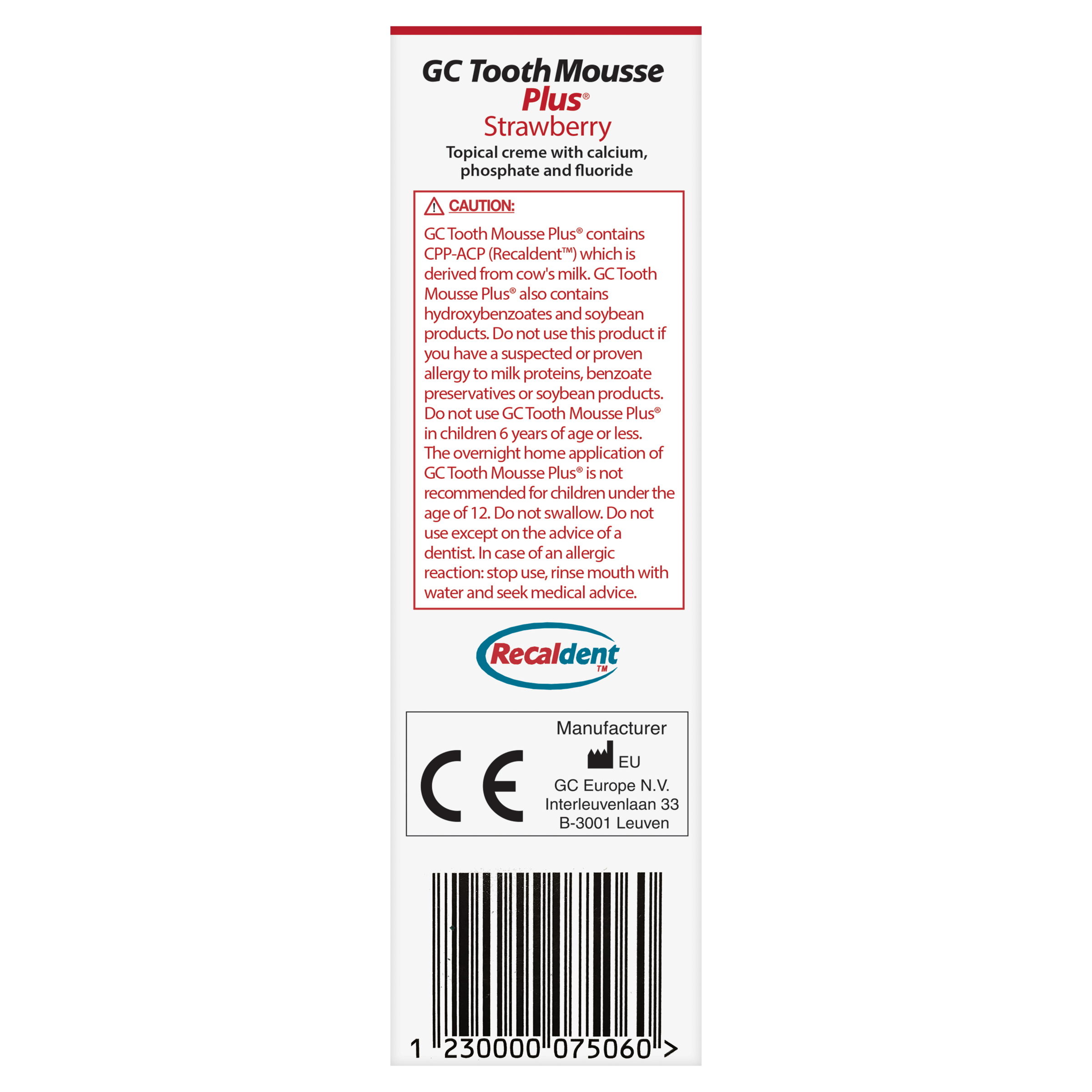 GC Tooth Mousse Plus Strawberry 40g - Image 4