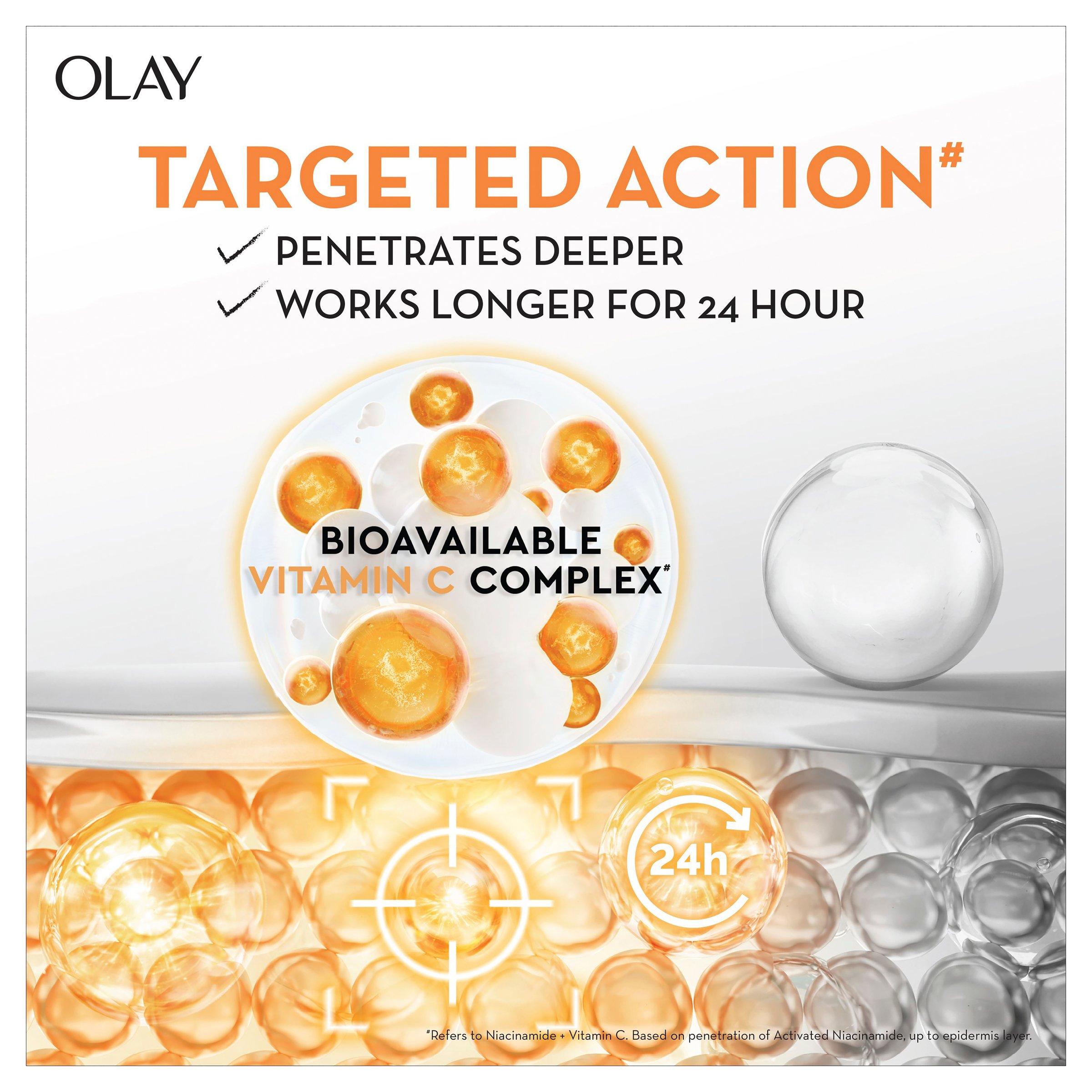 Olay Luminous Niacinamide + Vitamin C Face Cream Moisturiser 50g - Image 5