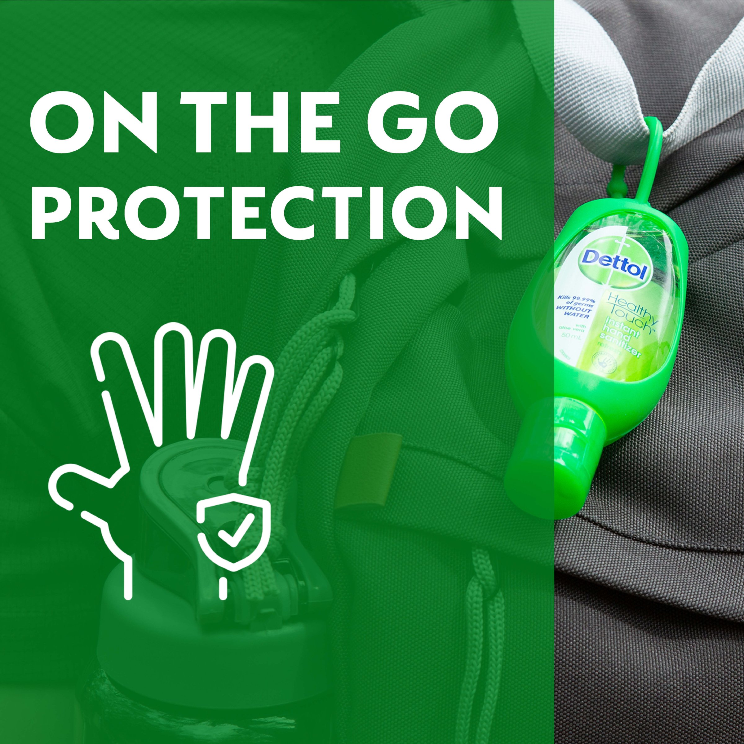 Dettol Instant Hand Sanitizer 50ml - Image 4