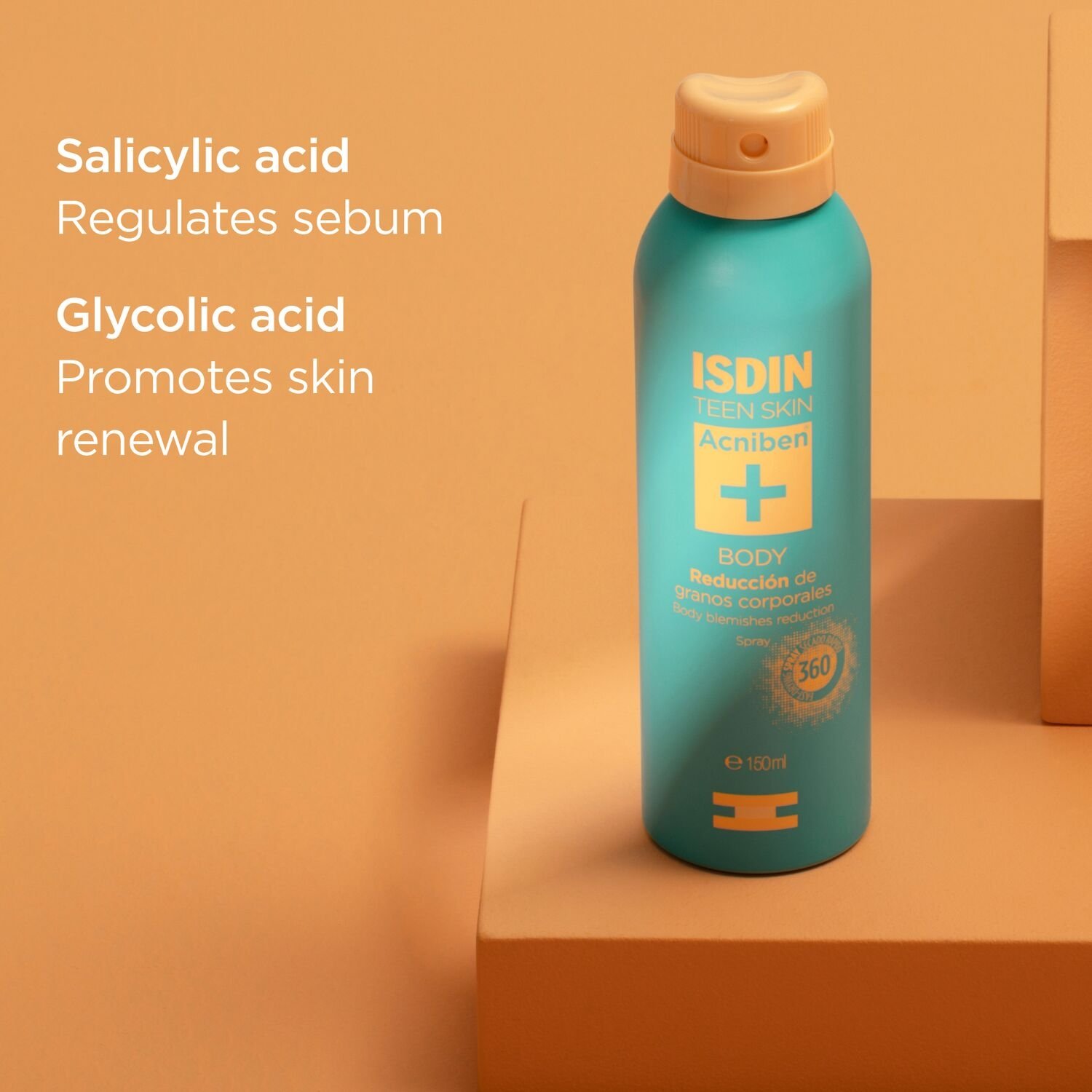 ISDIN Acniben Body Spray 150ml - Image 2