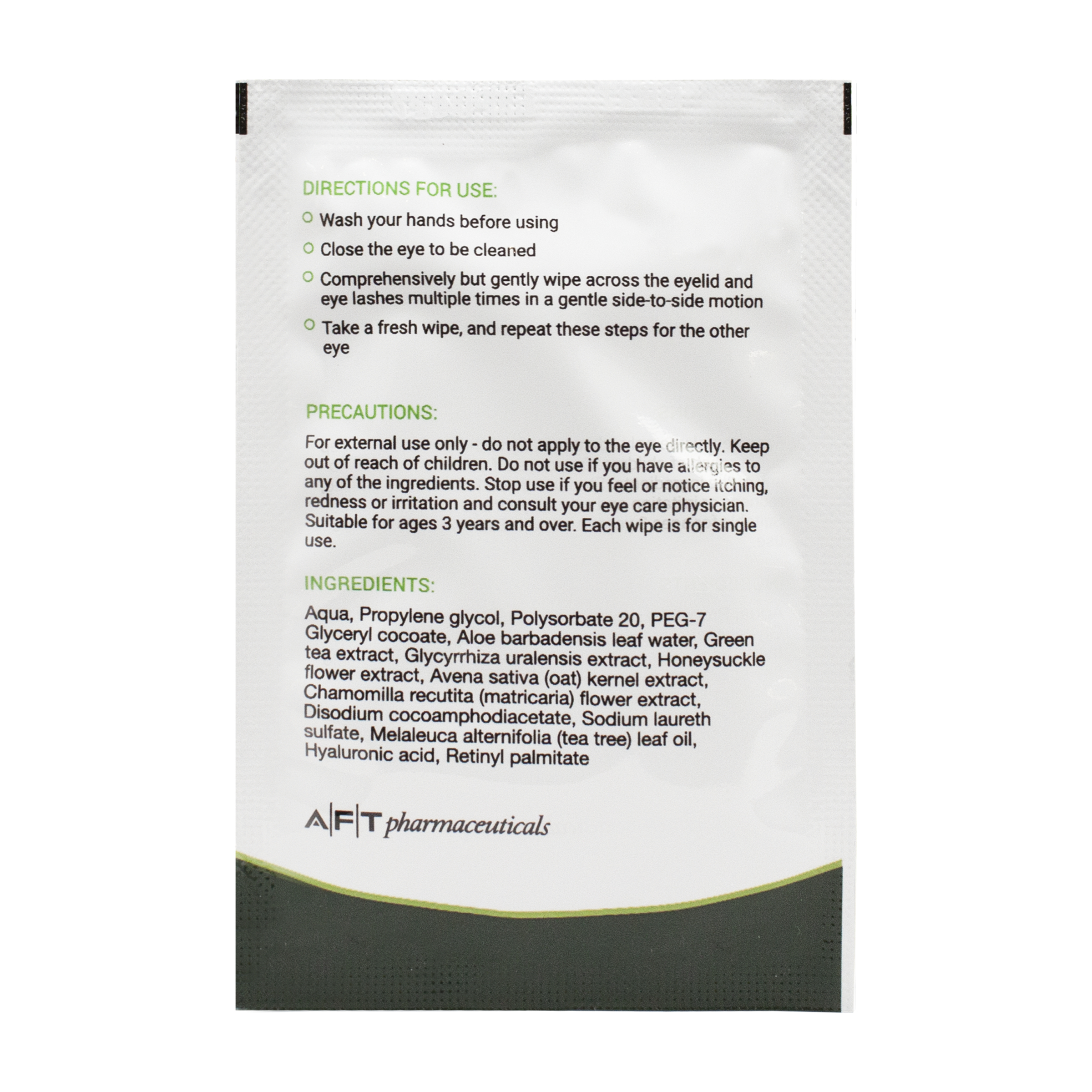 Opti-Soothe Preservative-Free Eyelid Wipes - 30 wipes - Image 8