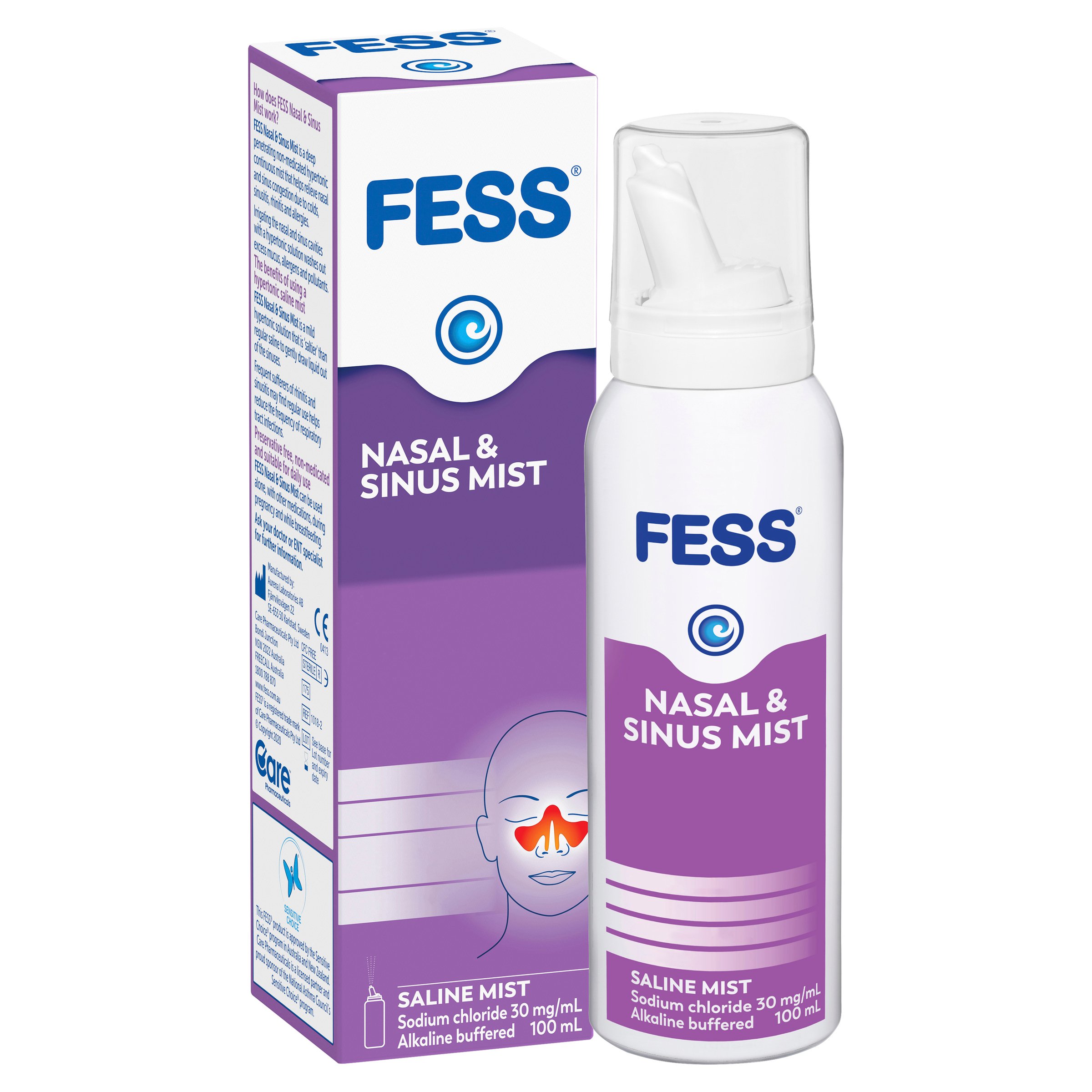 Fess Sinu-Cleanse Nasal Irrigation Spray 100ml - Image 10