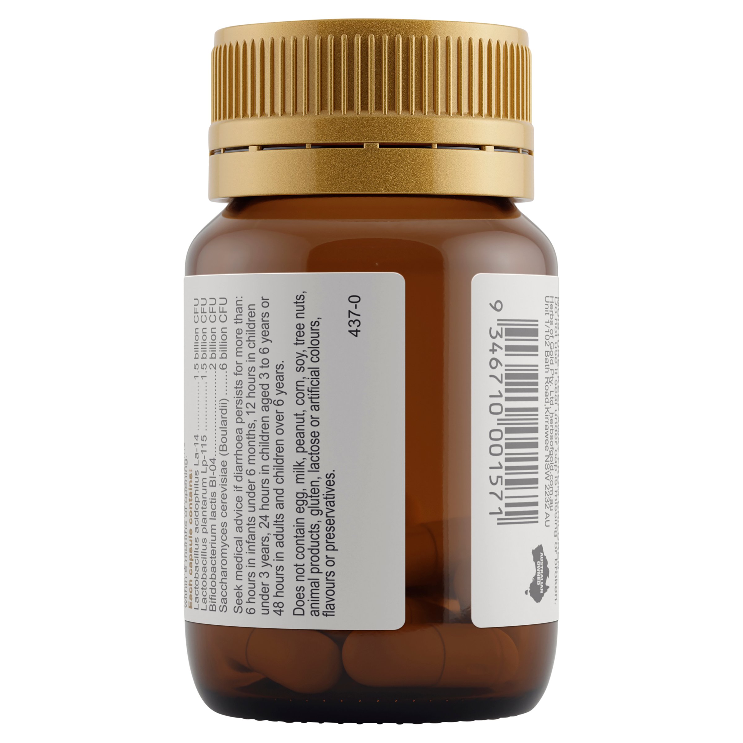 Herbs of Gold Probiotic + SB 14 capsules - Image 3