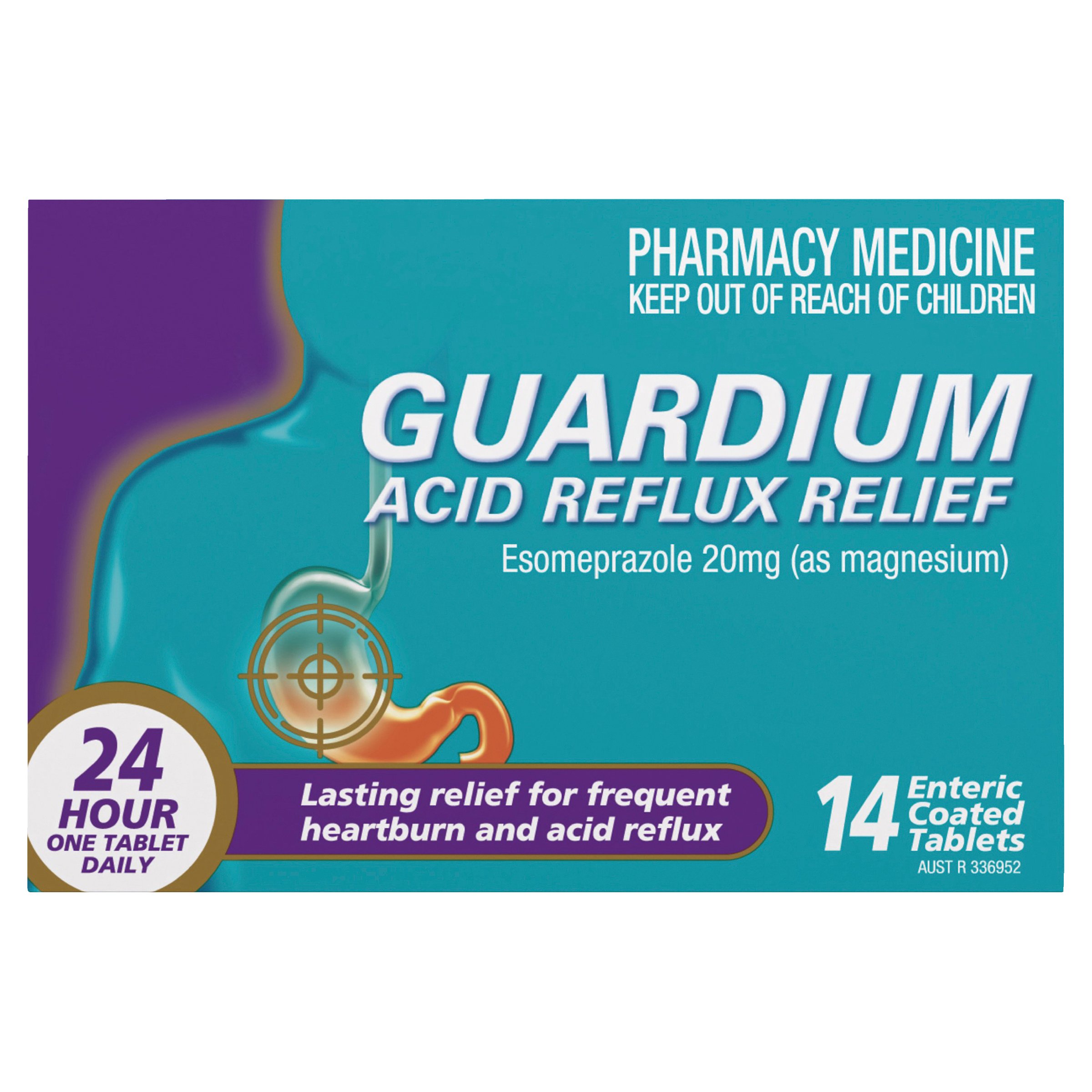 Guardium Acid Reflux Relief 14 tablets - Image 1