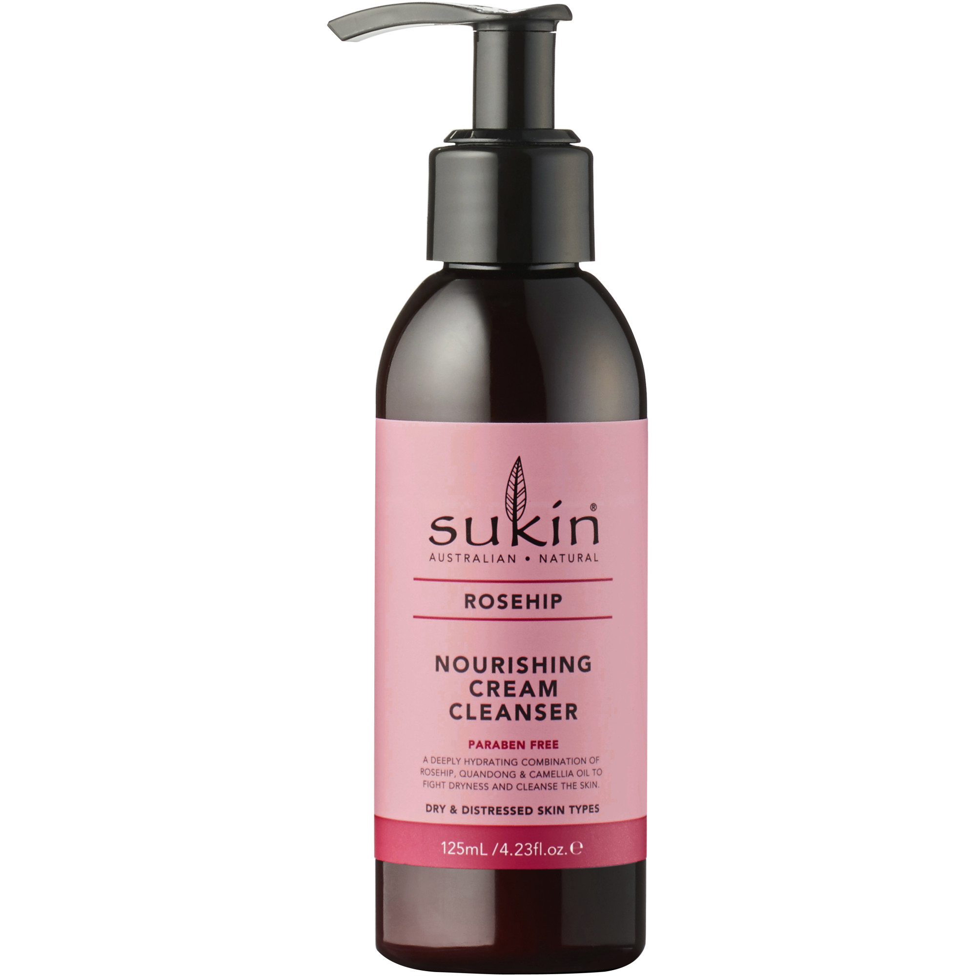 Sukin Rosehip Nourishing Cream Cleanser 125ml - Image 1