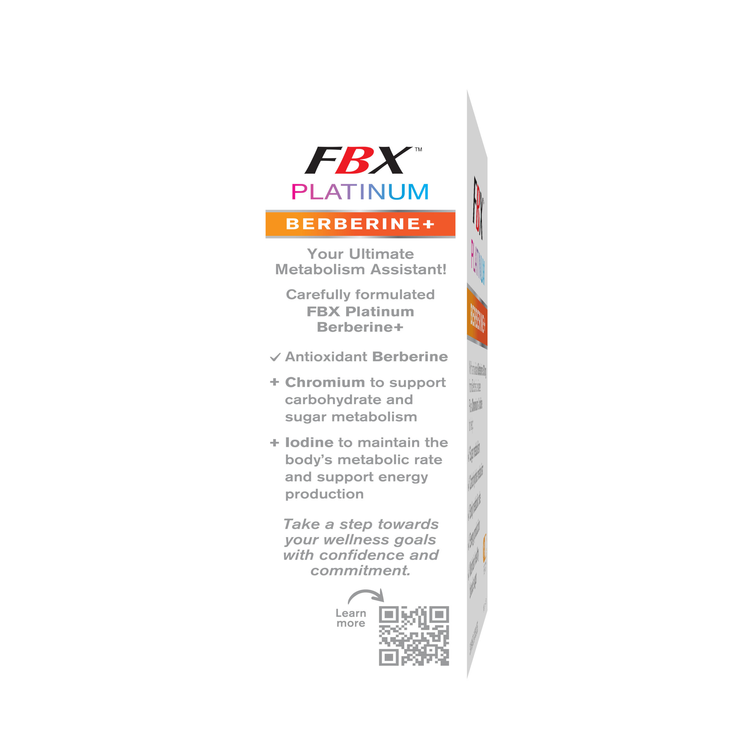 FBX Platinum Berberine+ 30 capsules - Image 2