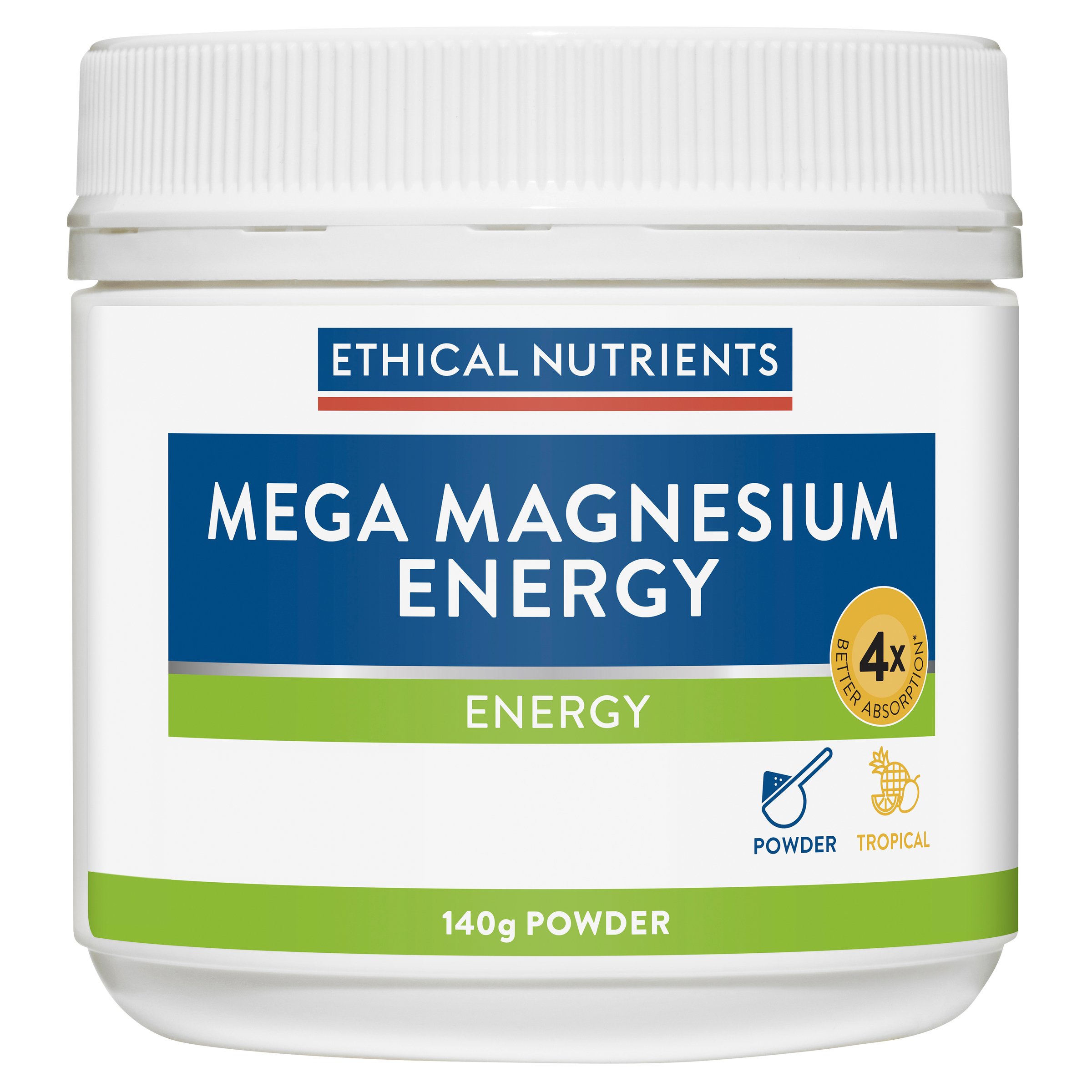 Ethical Nutrients Mega Magnesium Energy 140g - Image 5