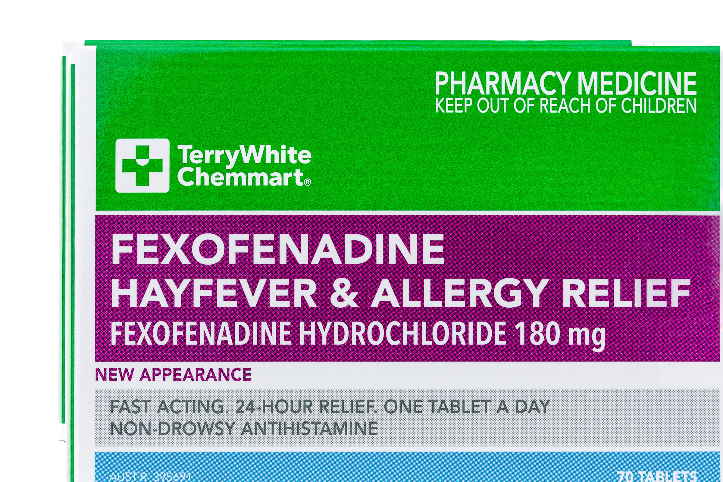 TerryWhite Chemmart Fexofenadine 180mg - 70 tablets - Image 3
