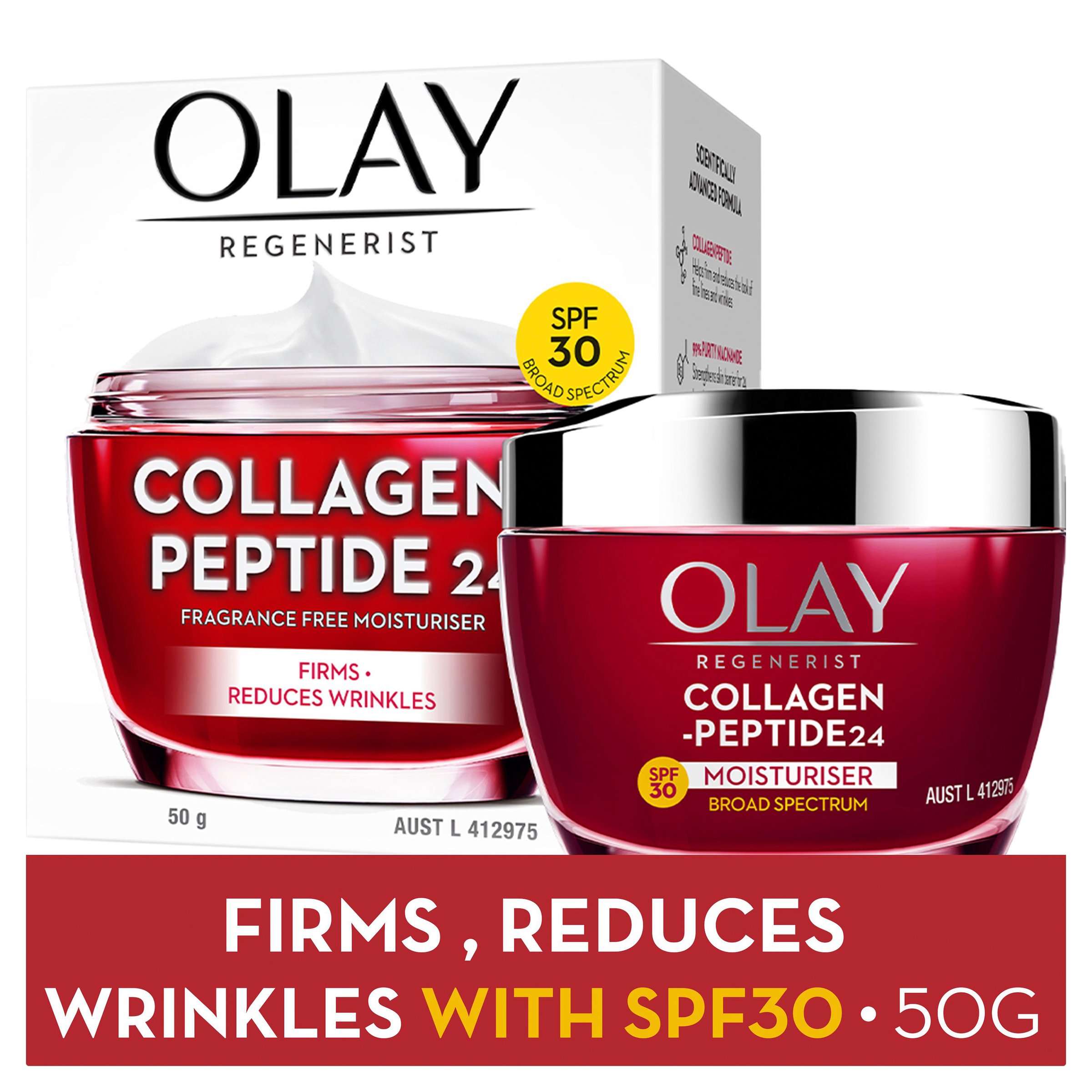 Olay Regenerist Collagen Peptide24 Cream SPF30 50g - Image 10