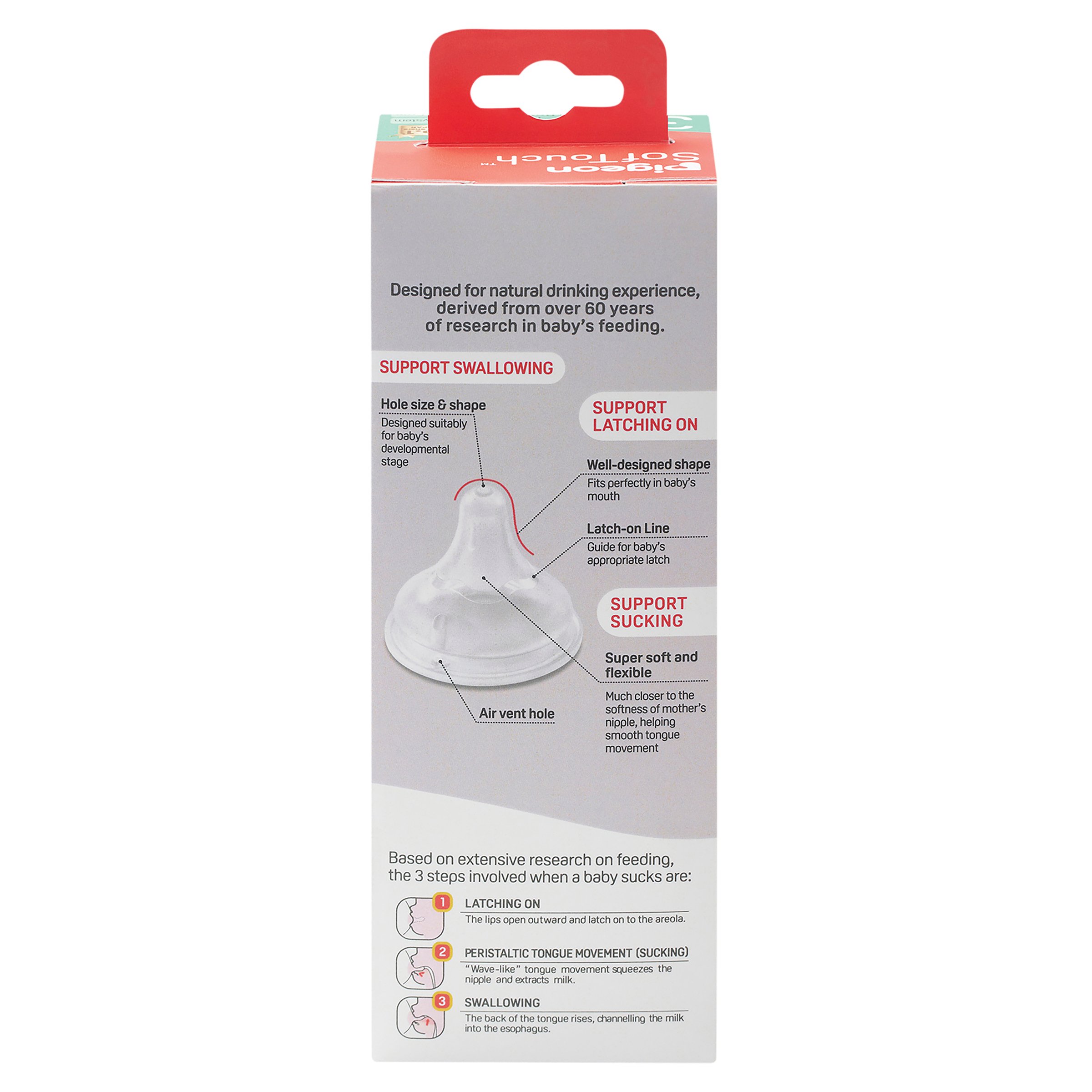 Pigeon Softouch 3 Nursing Bottle PP Medium 240ml - Image 2