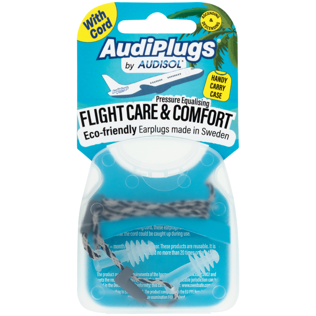 Audiplugs Flight Care & Comfort Ear Plugs 1 pair