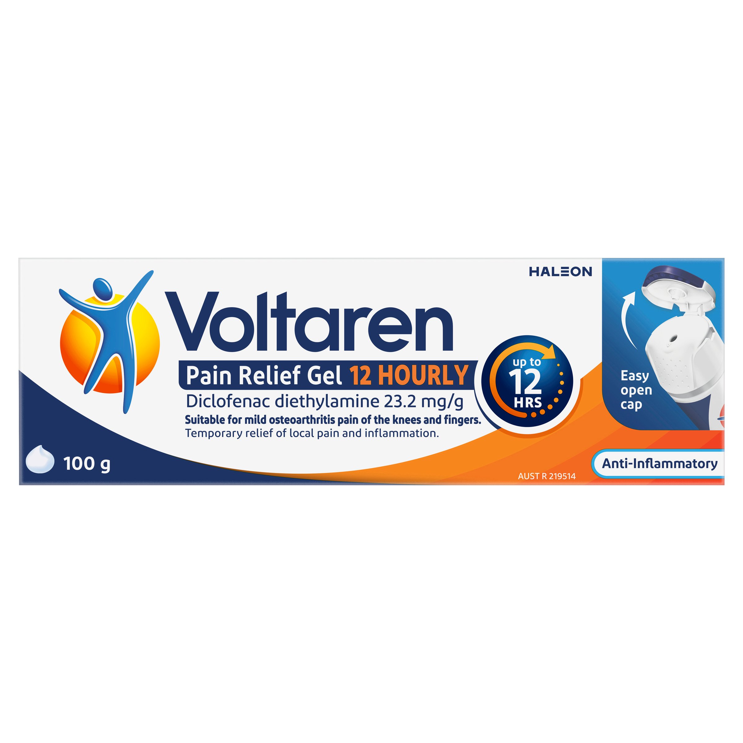 Voltaren Pain Relief Gel 12 Hour 100g - Image 1