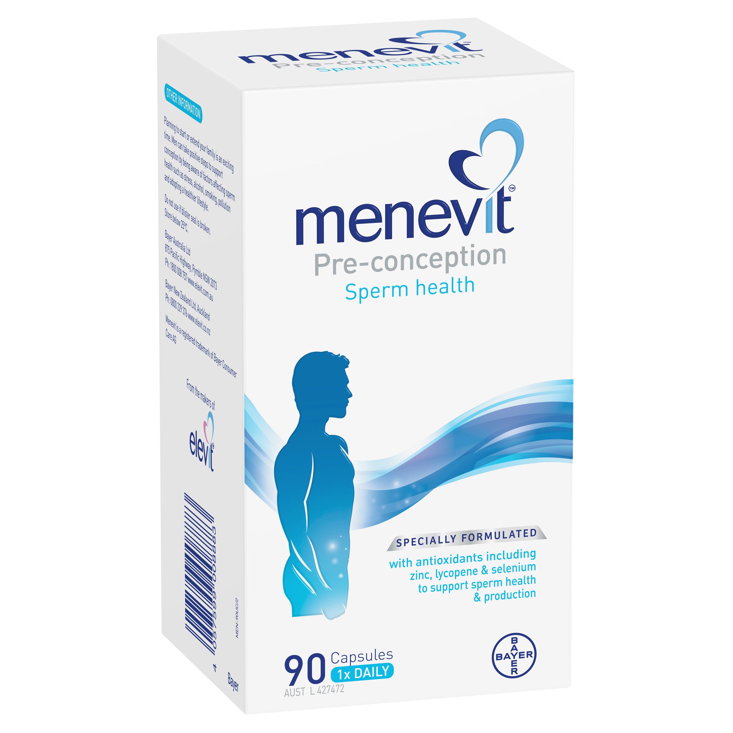 Menevit Pre-Conception & Sperm Health 90 capsules - Image 6