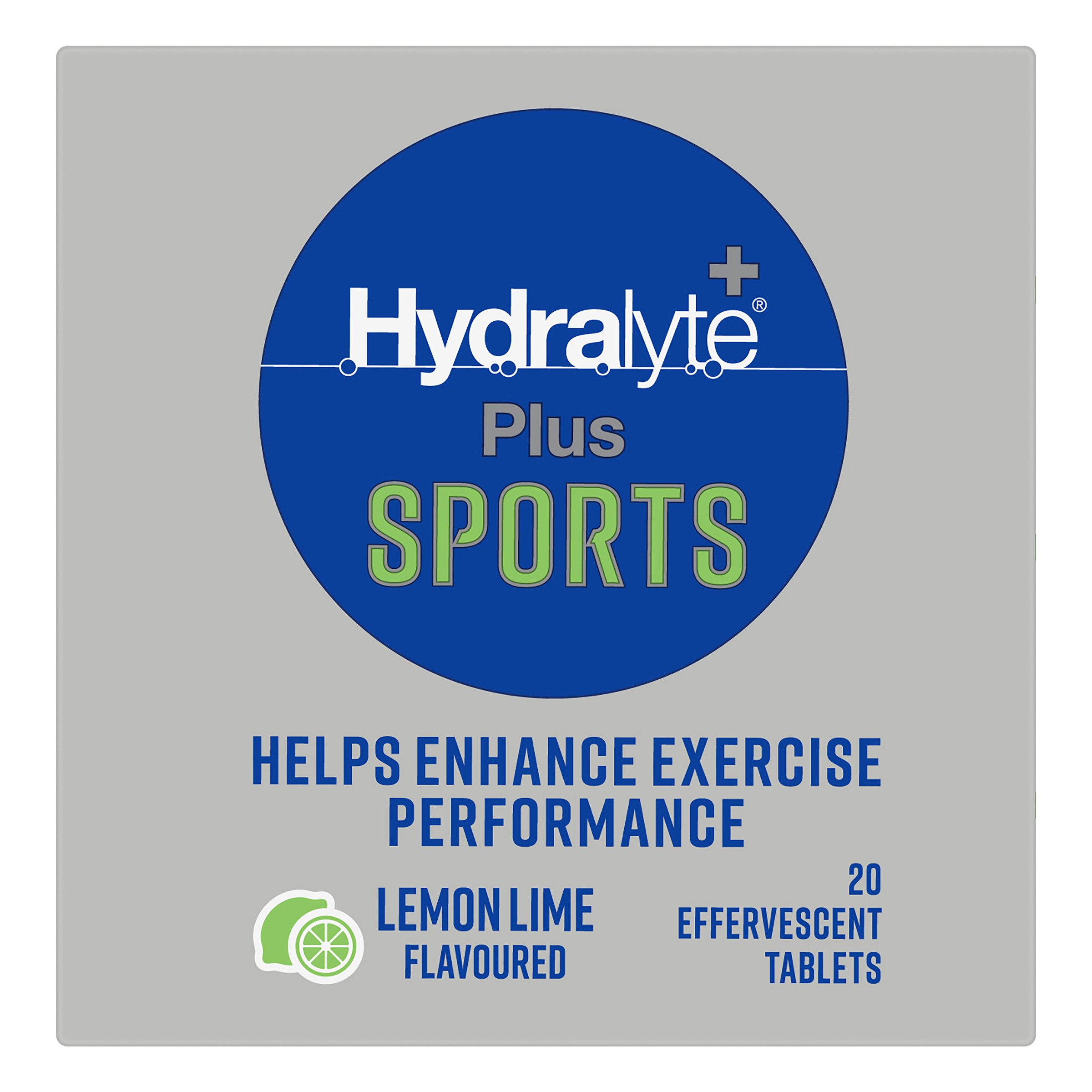 Hydralyte Plus Sports Effervescent Lemon Lime 20 tablets - Image 5