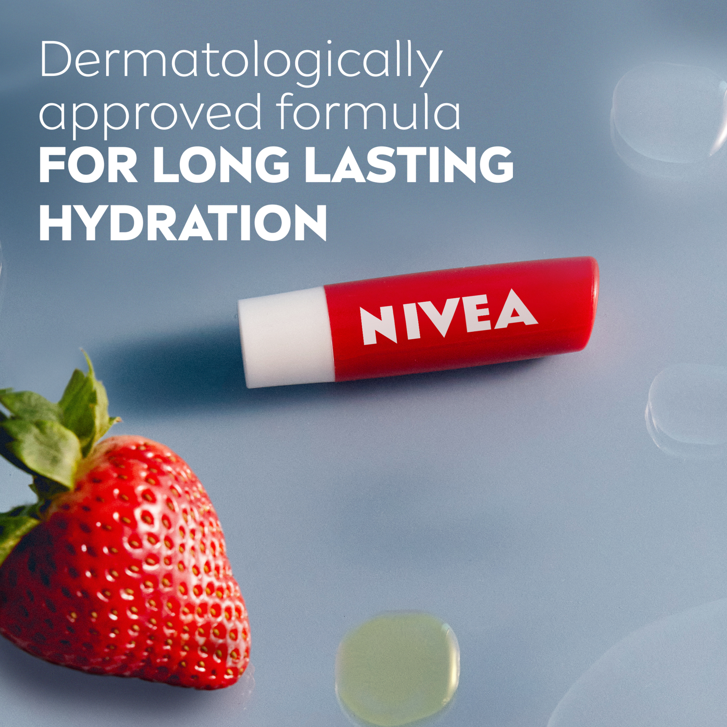 Nivea Lip Care Fruity Shine Strawberry 4.8g - Image 6
