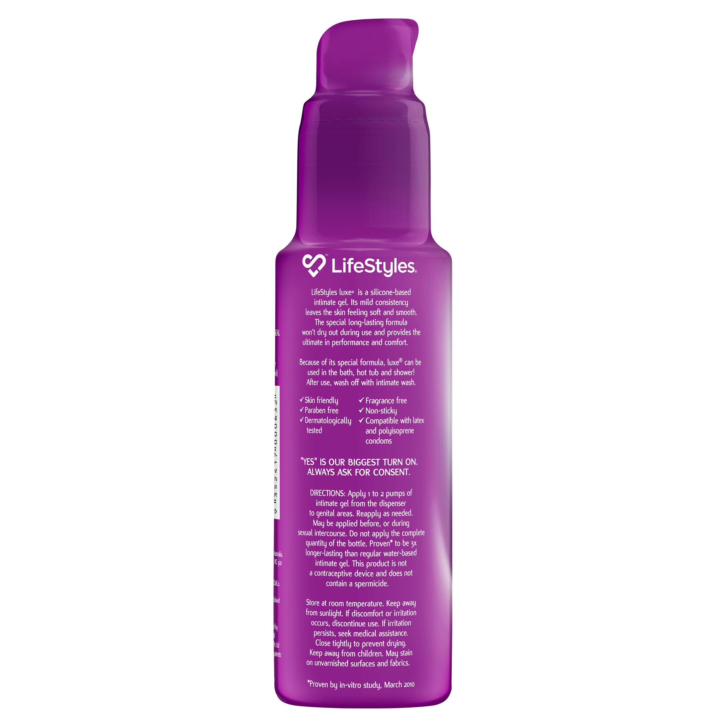 LifeStyles Lubricant Luxe Personal 100ml - Image 2