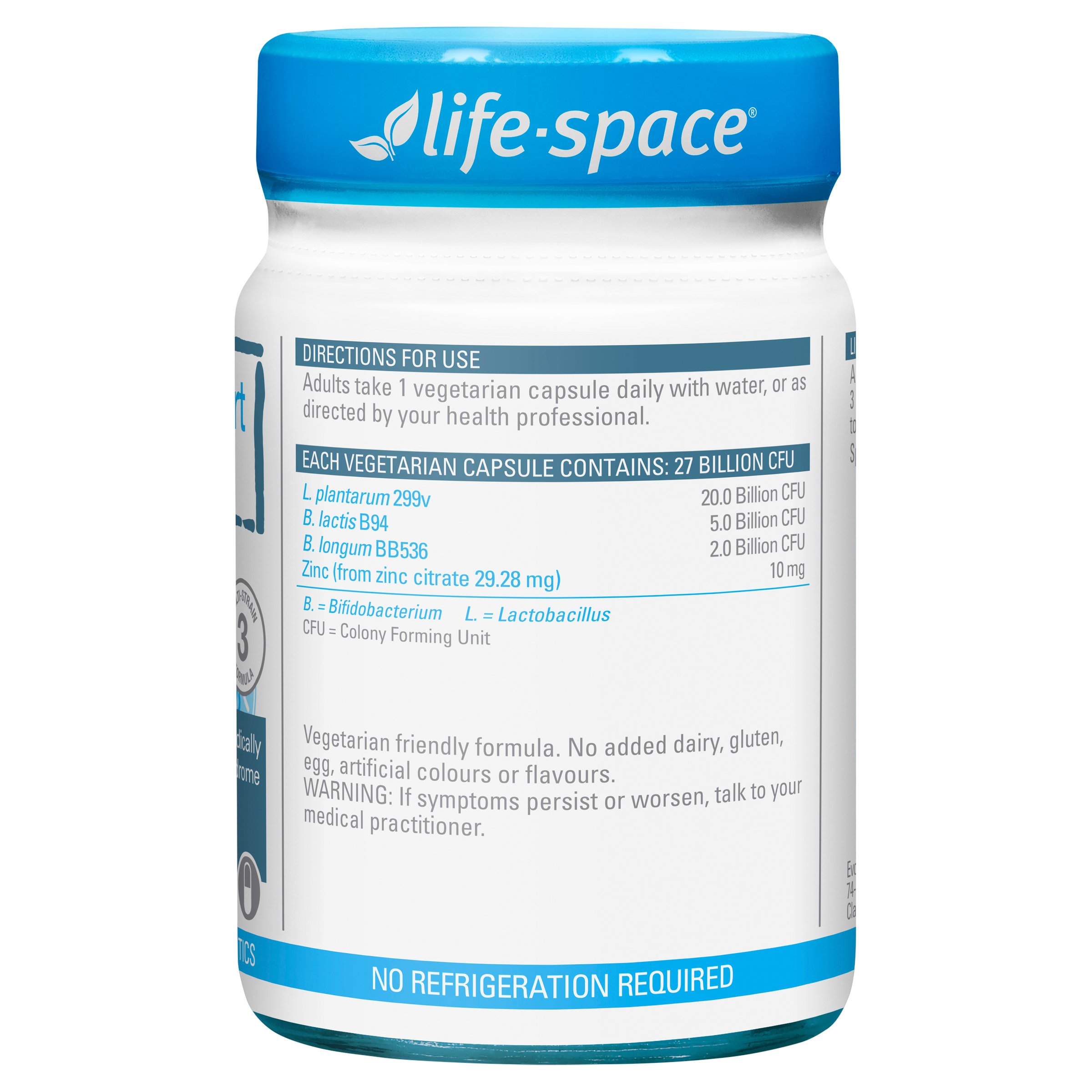Life-Space IBS Support Probiotic 30 capsules - Image 3
