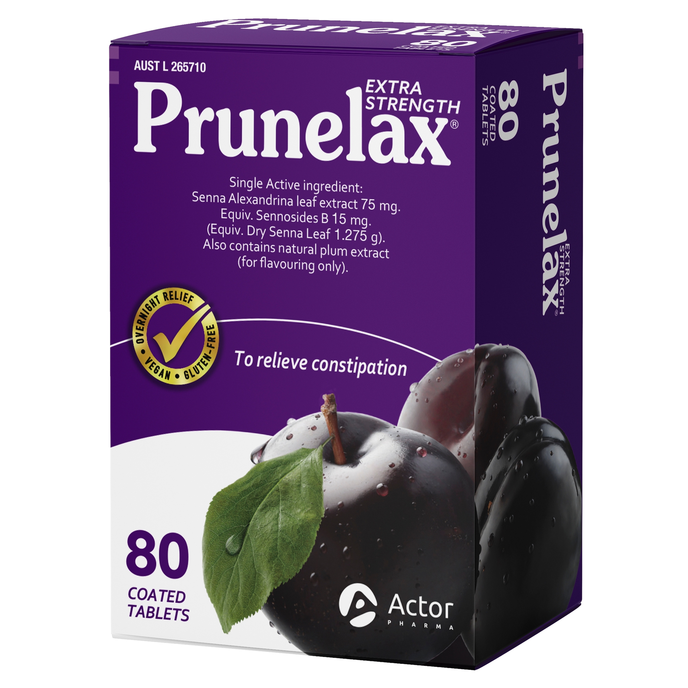 Prunelax Extra Strength Laxative 80 tablets - Image 8