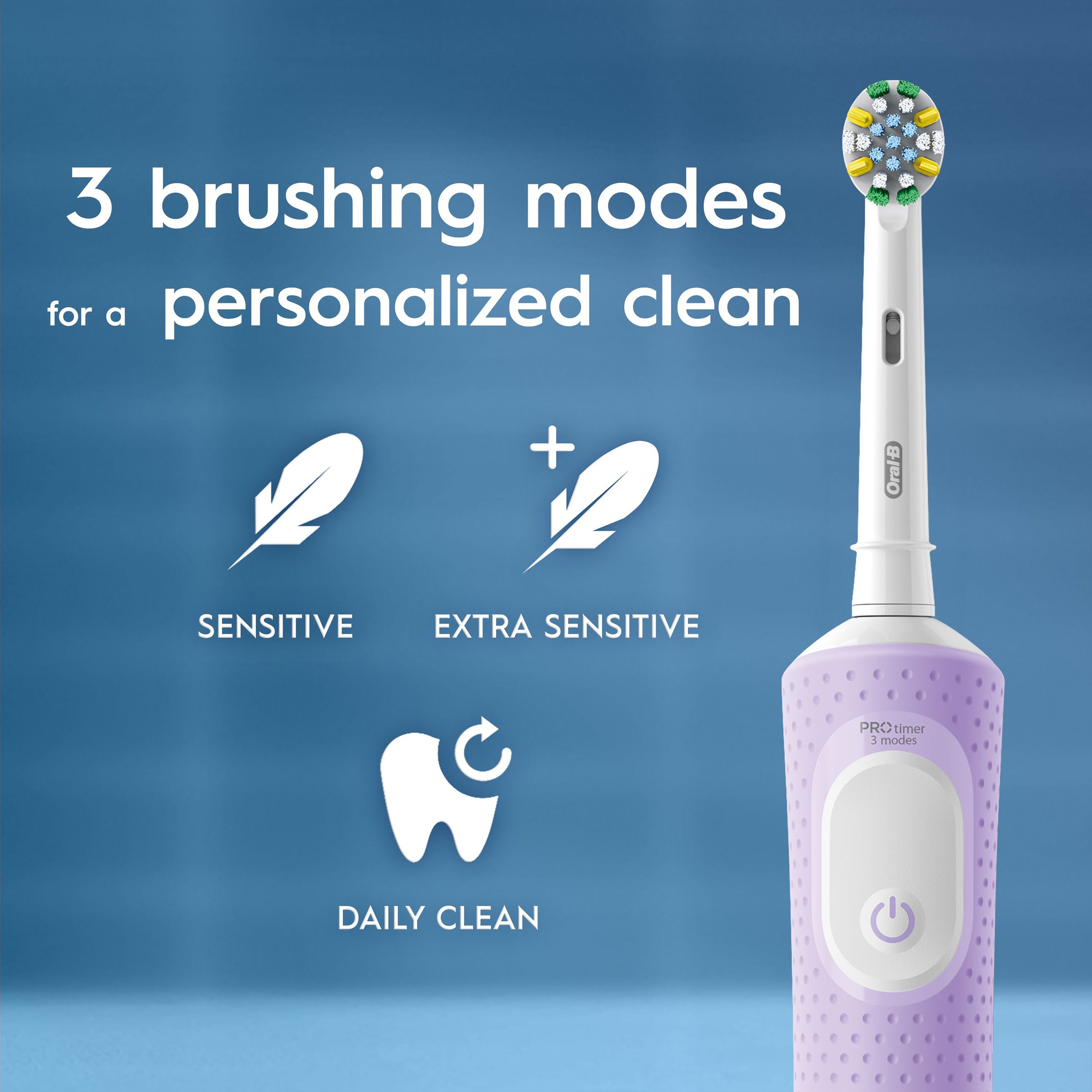 Oral-B Pro 300 Lilac 1 pack - Image 3