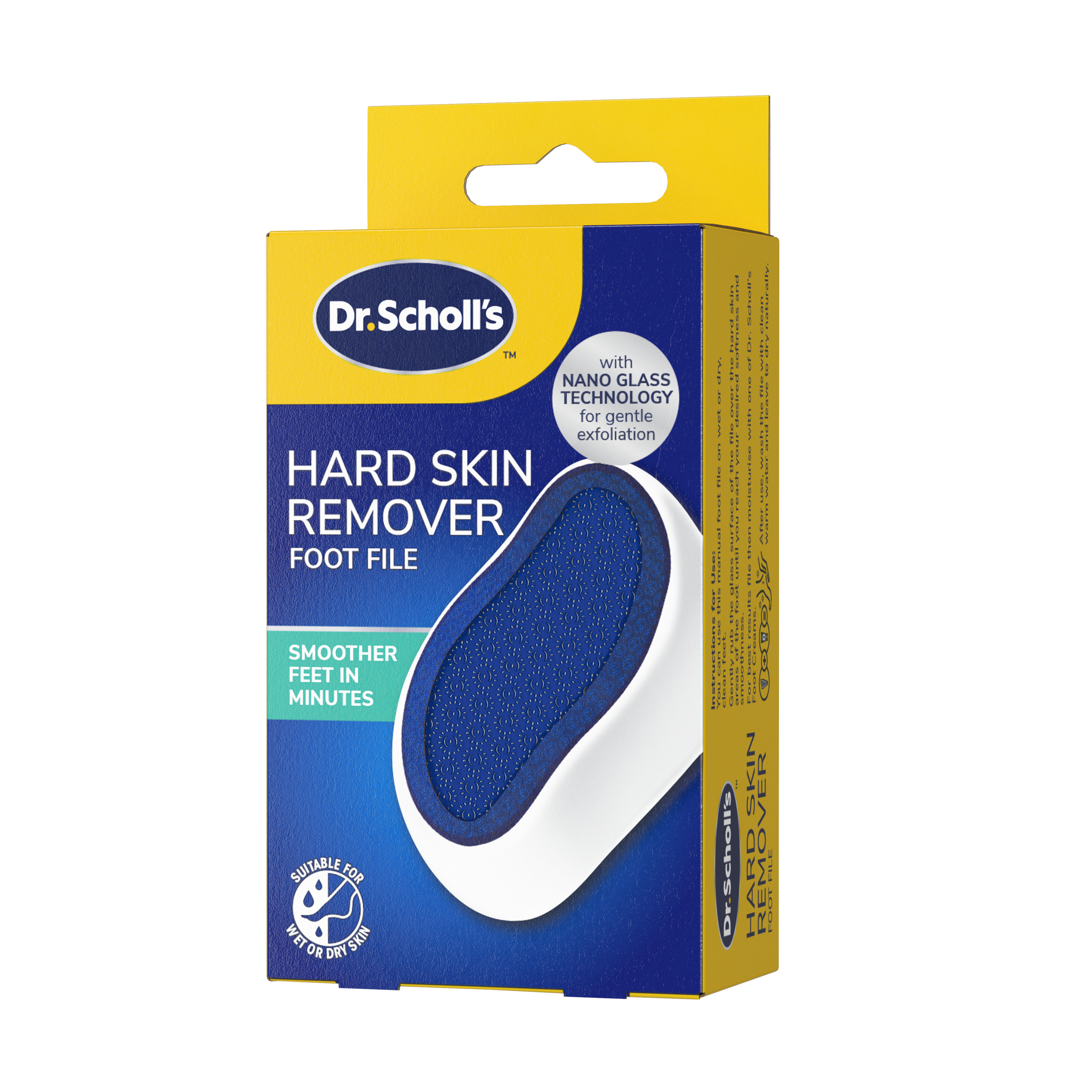 Dr Scholl Expertcare Hard Skin Remover Foot File (Nano) 1 unit - Image 8