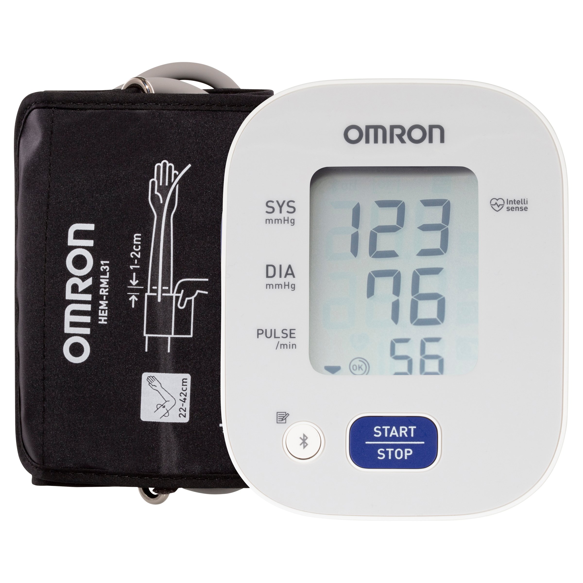 Omron HEM 7144TI Blood Pressure Monitor - Standard M-L Cuff - 1 each - Image 10