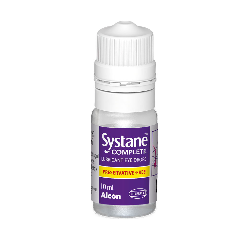 Systane Complete Preservative-Free Lubricant Eye Drops 10ml - Image 4
