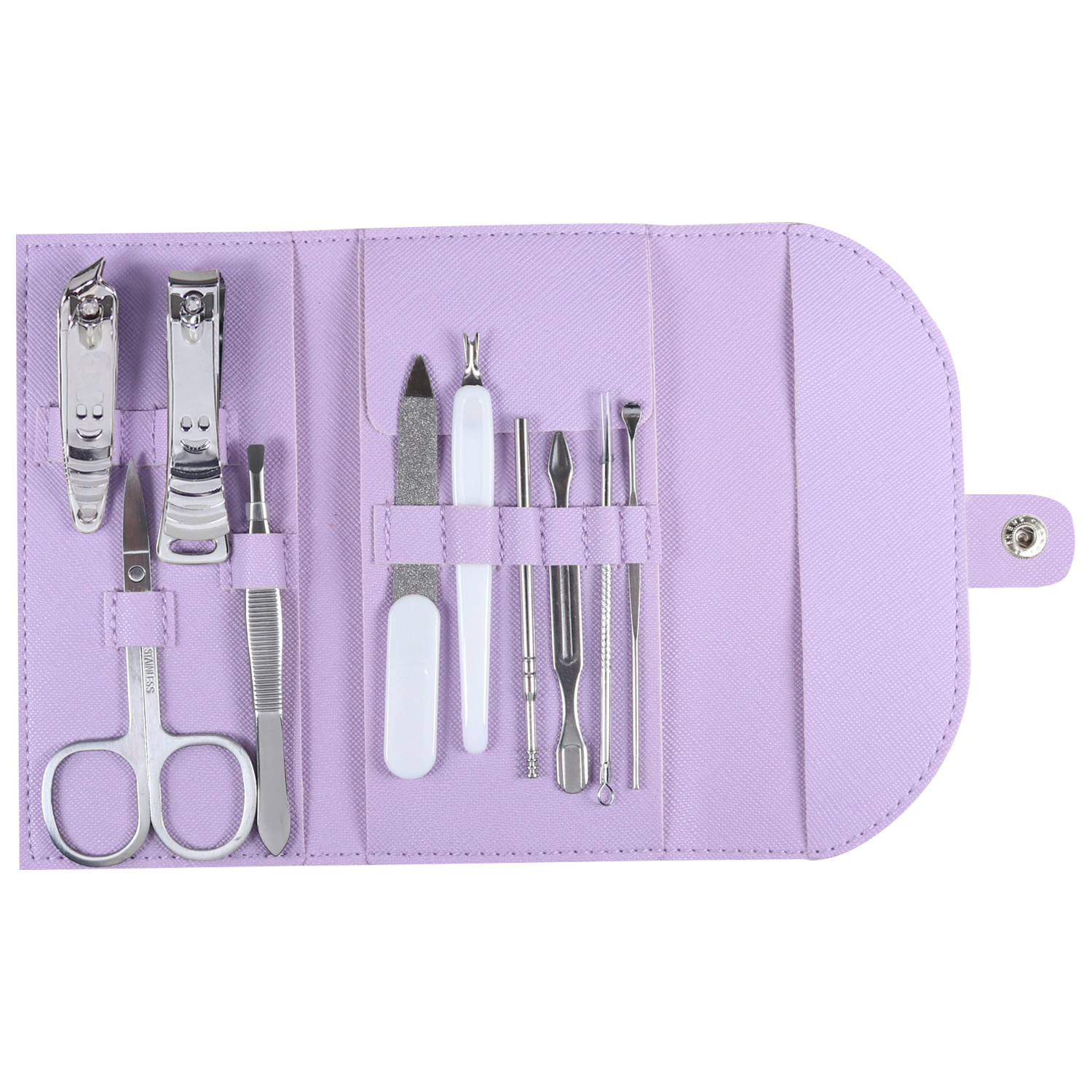 Wicked Sista Boxed Manicure Set Wisteria 10 piece - Image 2