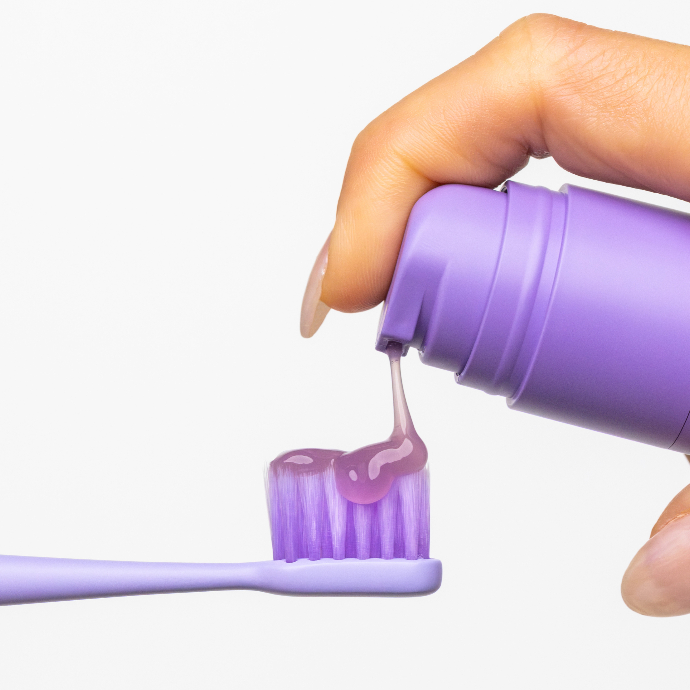 Hismile Electric Toothbrush Head Refills - Purple 1 pack - Image 2
