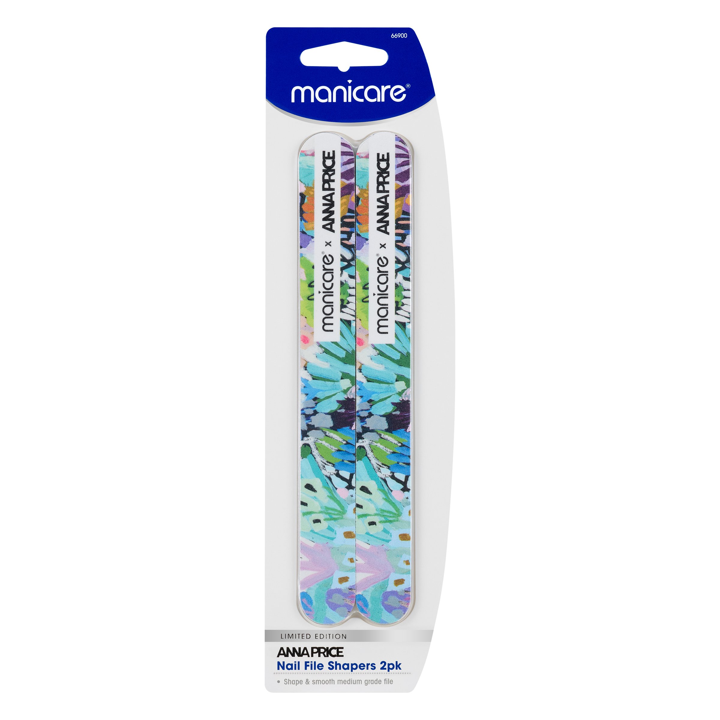 Manicare Nail Shapers Fashion Medium - 2 pack - Image 1