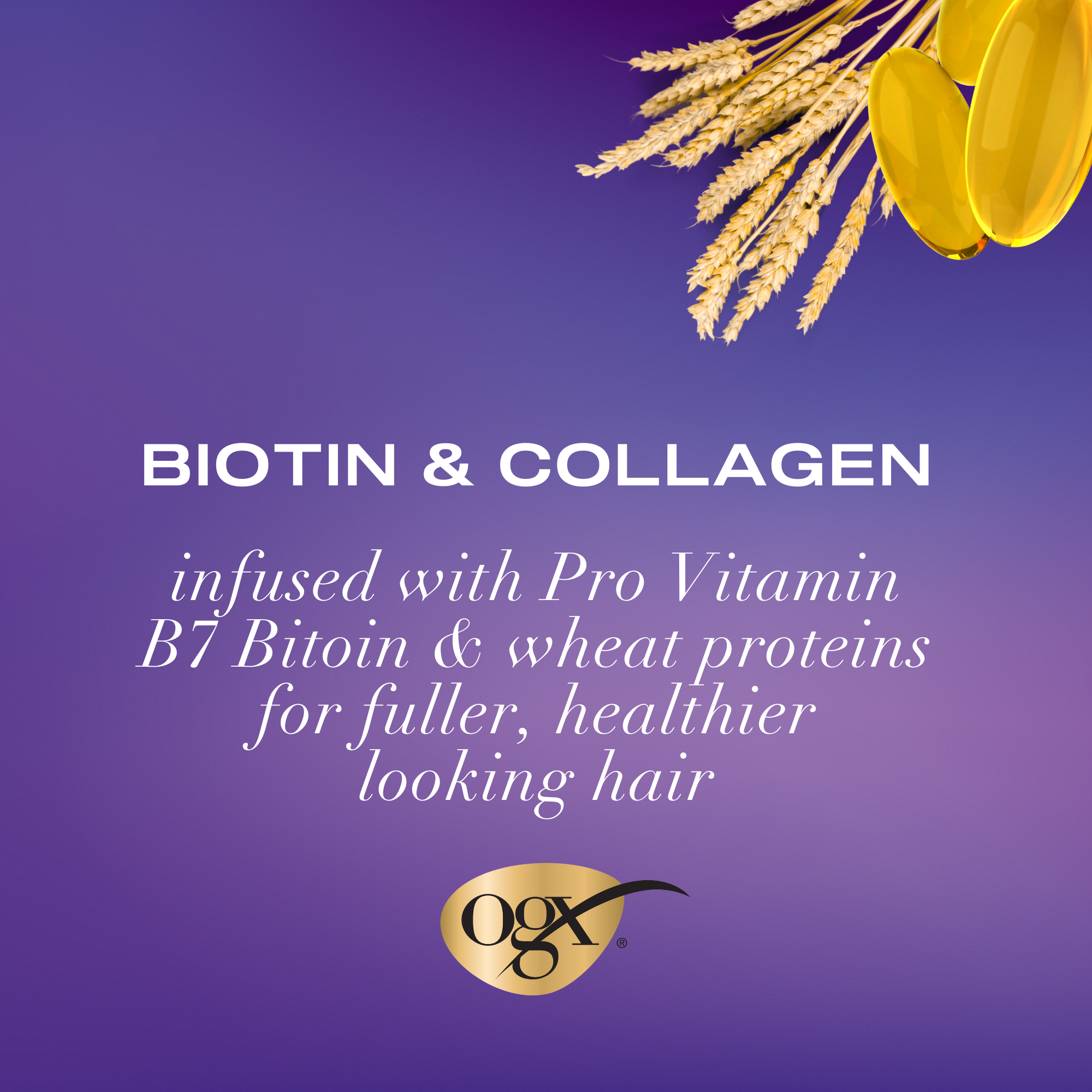 OGX Thick & Full Biotin & Collagen Shampoo 385ml - Image 4