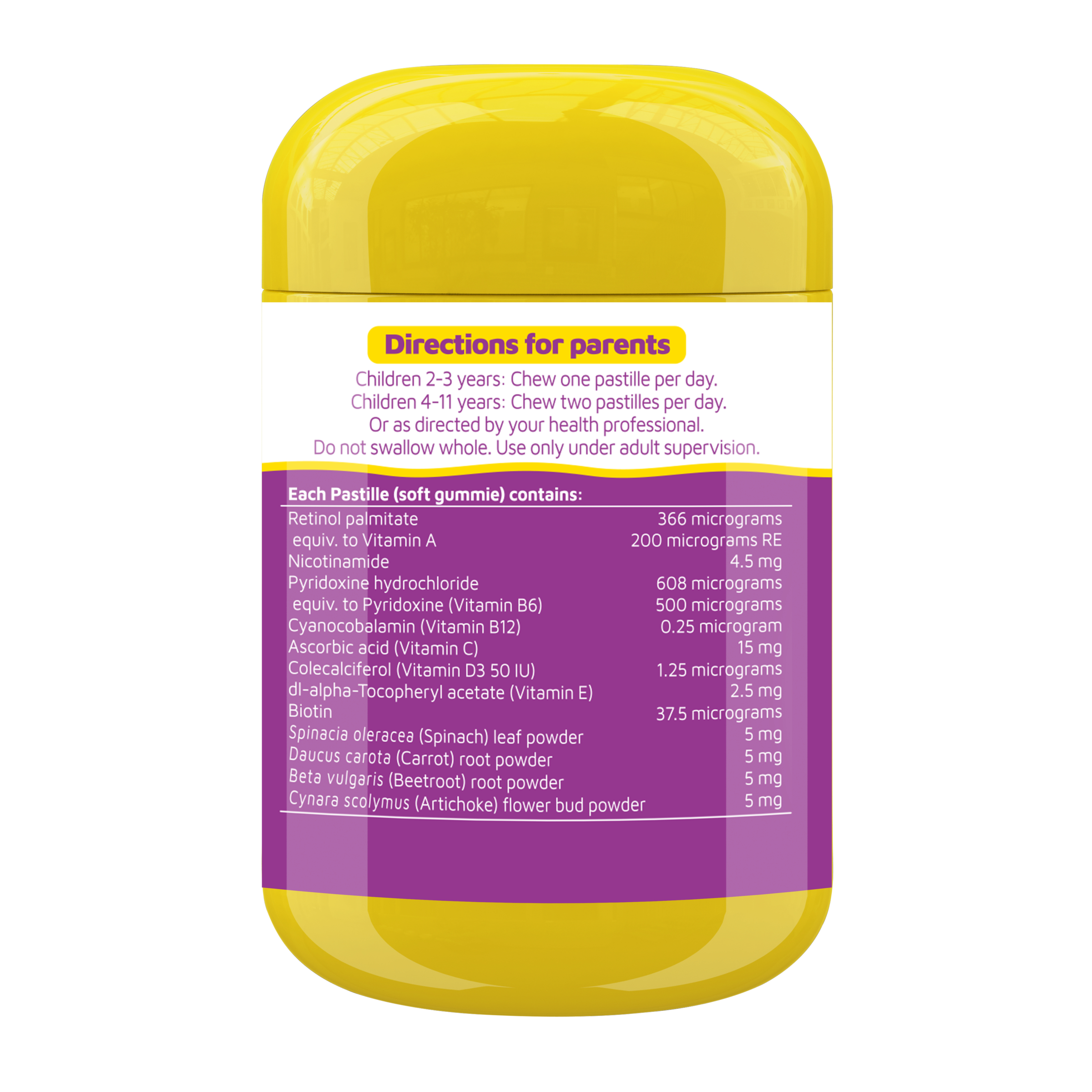 Nature's Way Kids Smart Vita Gummies Multi-Vitamin Plus 60 pastilles - Image 3
