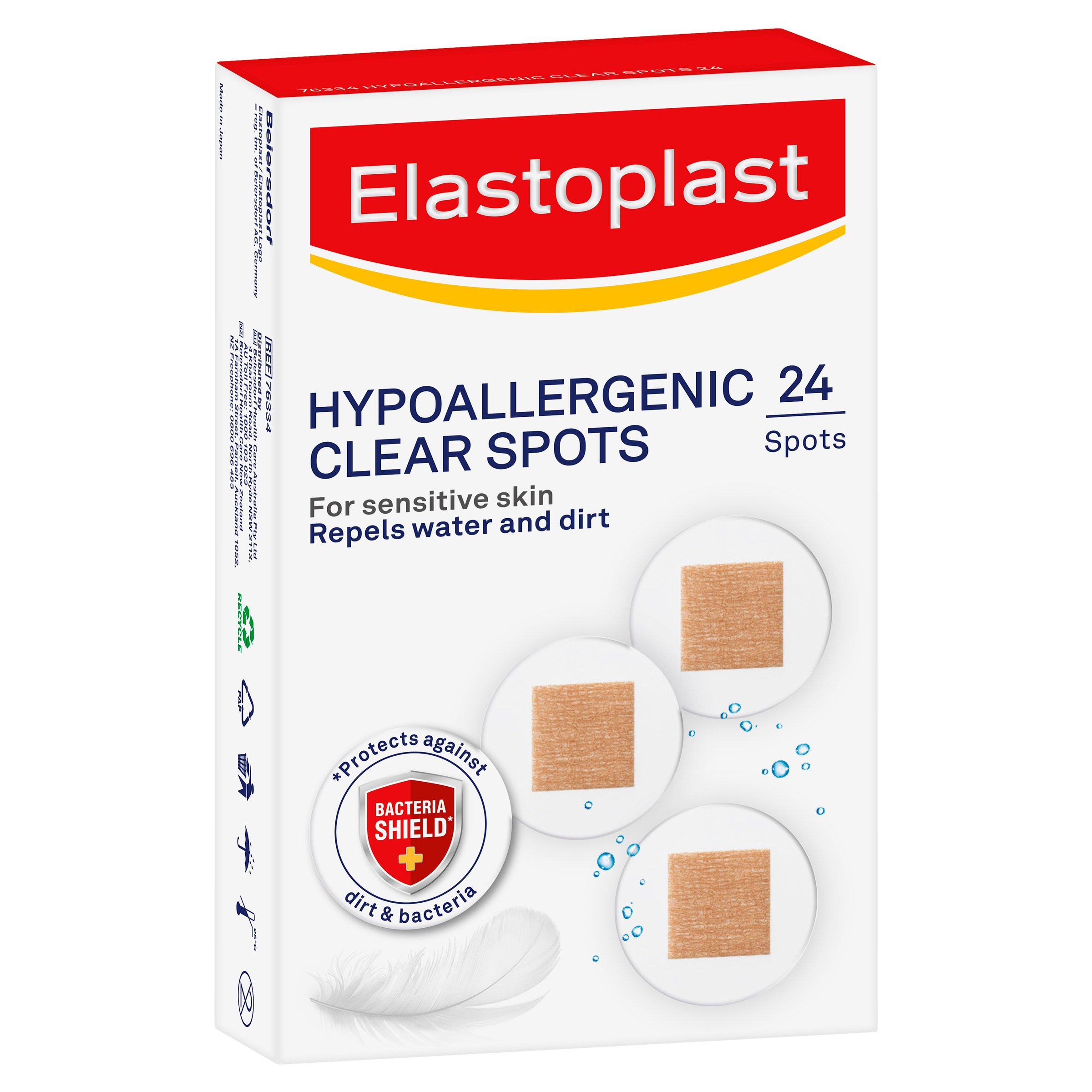 Elastoplast Hypoallergenic Transparent Spots 24 pack - Image 6