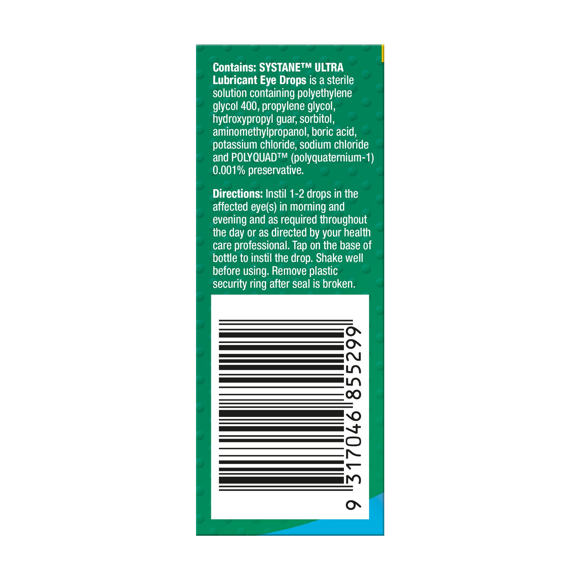 Systane Ultra Lubricant Eye Drops 10ml - Image 3
