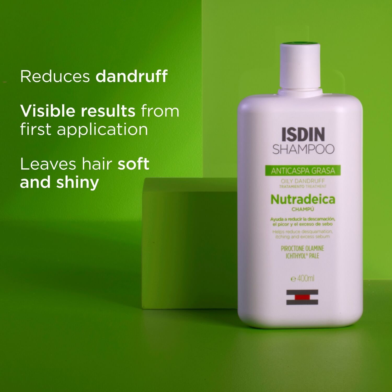 ISDIN Nutradeica Oily Dandruff Shampoo 400ml - Image 7