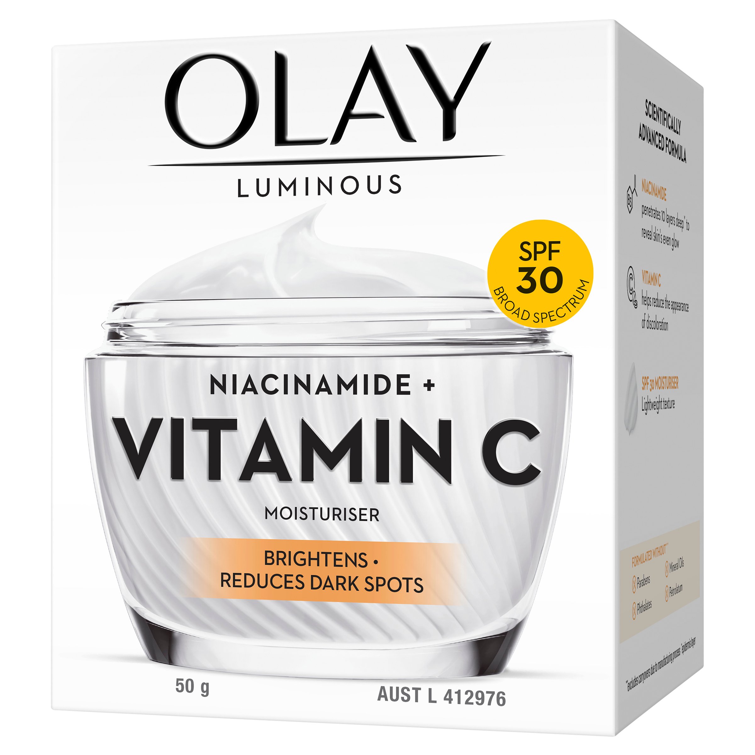 Olay Luminous Vitamin C Cream SPF30 - 50g - Image 8