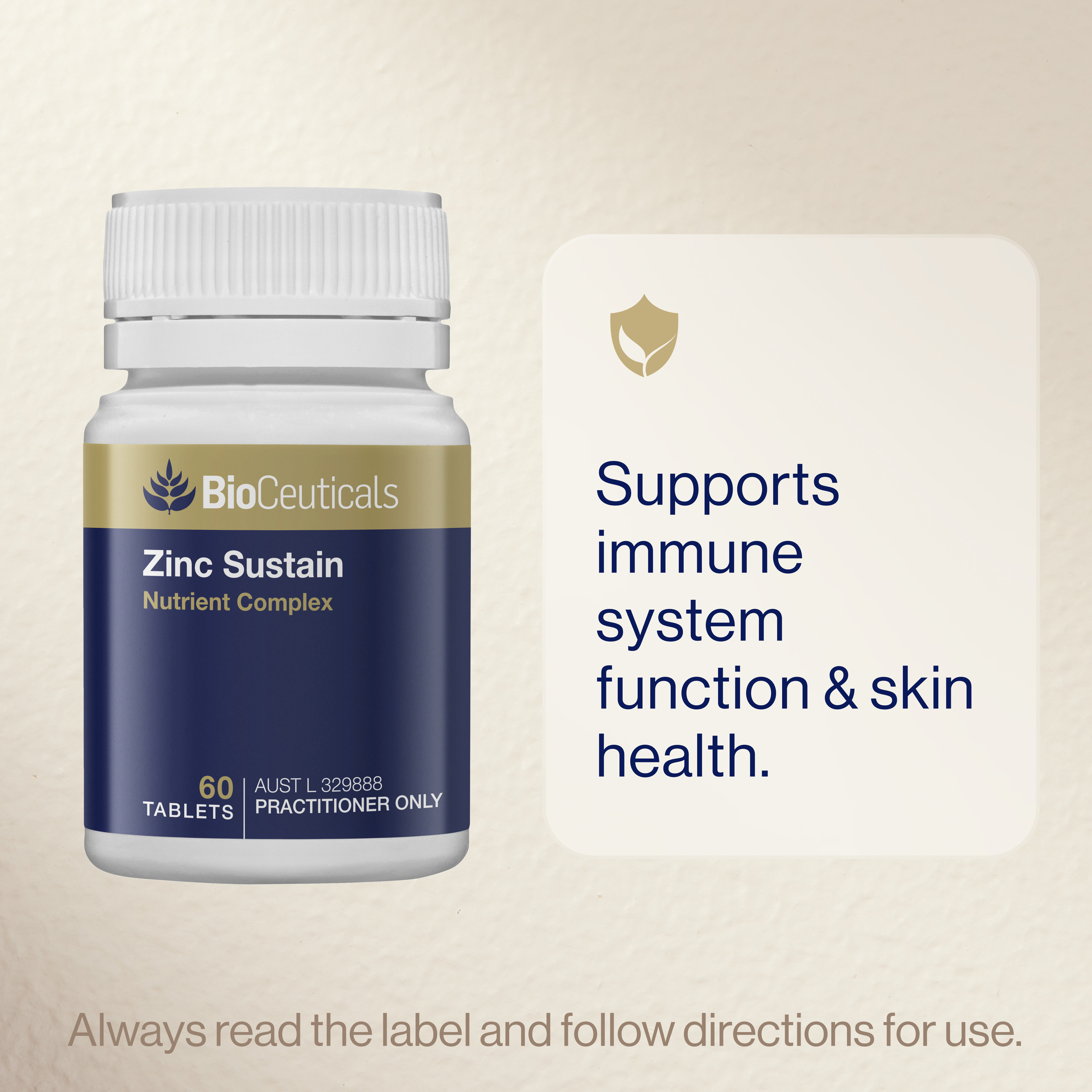 BioCeuticals Zinc Sustain 60 tablets - Image 6