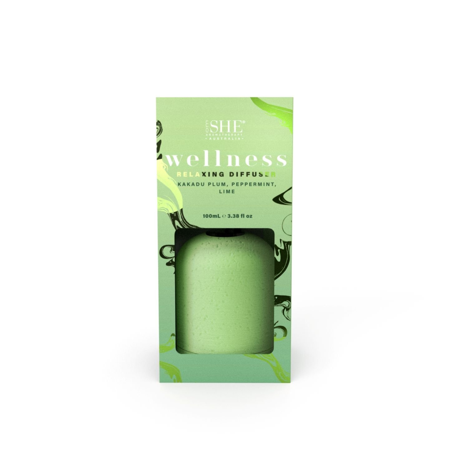 She Aromatherapy Wellness Relaxing Diffuser With Reeds Kakadu Plum, Peppermint & Lime 1 each