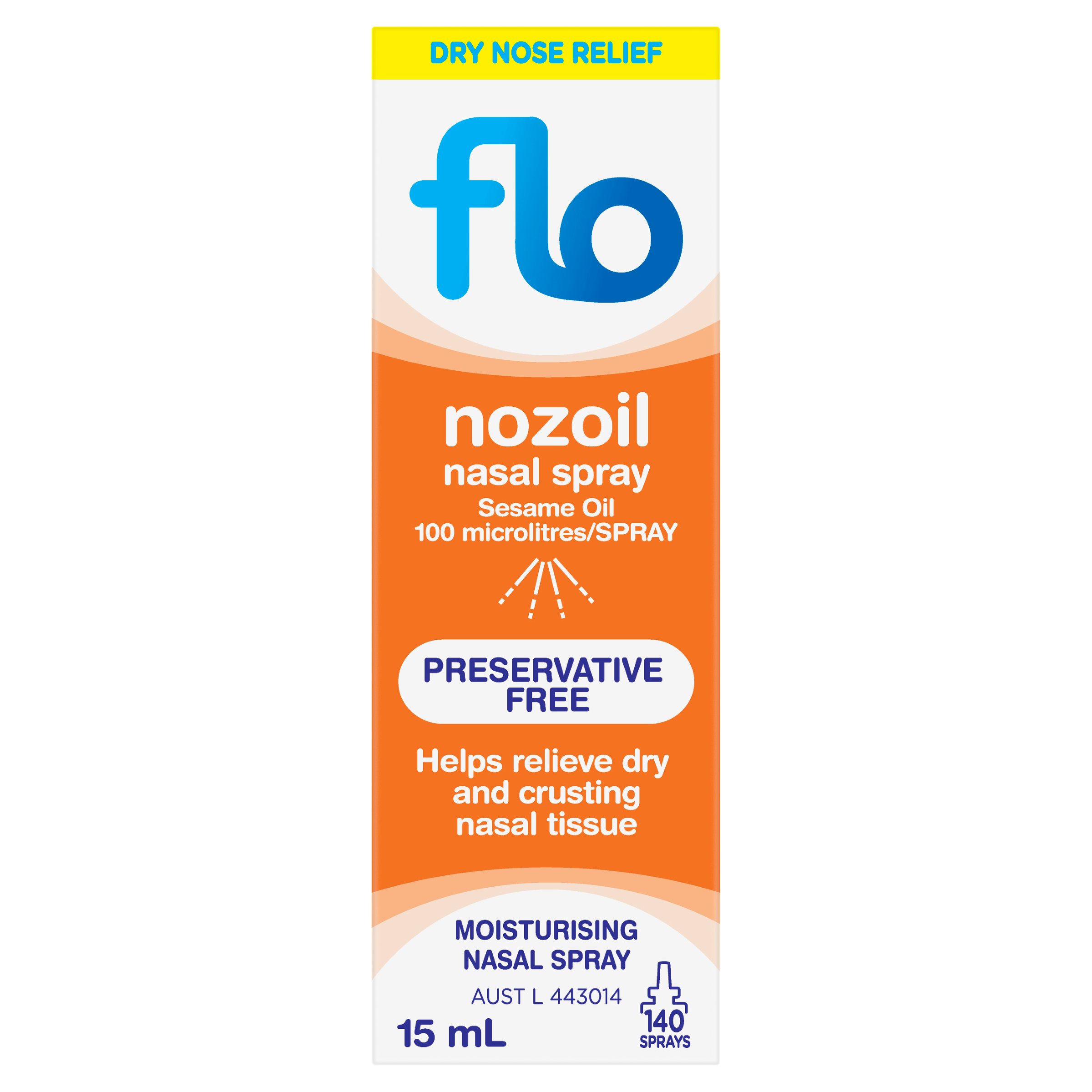 FLO Nozoil Spray 15ml - Image 1