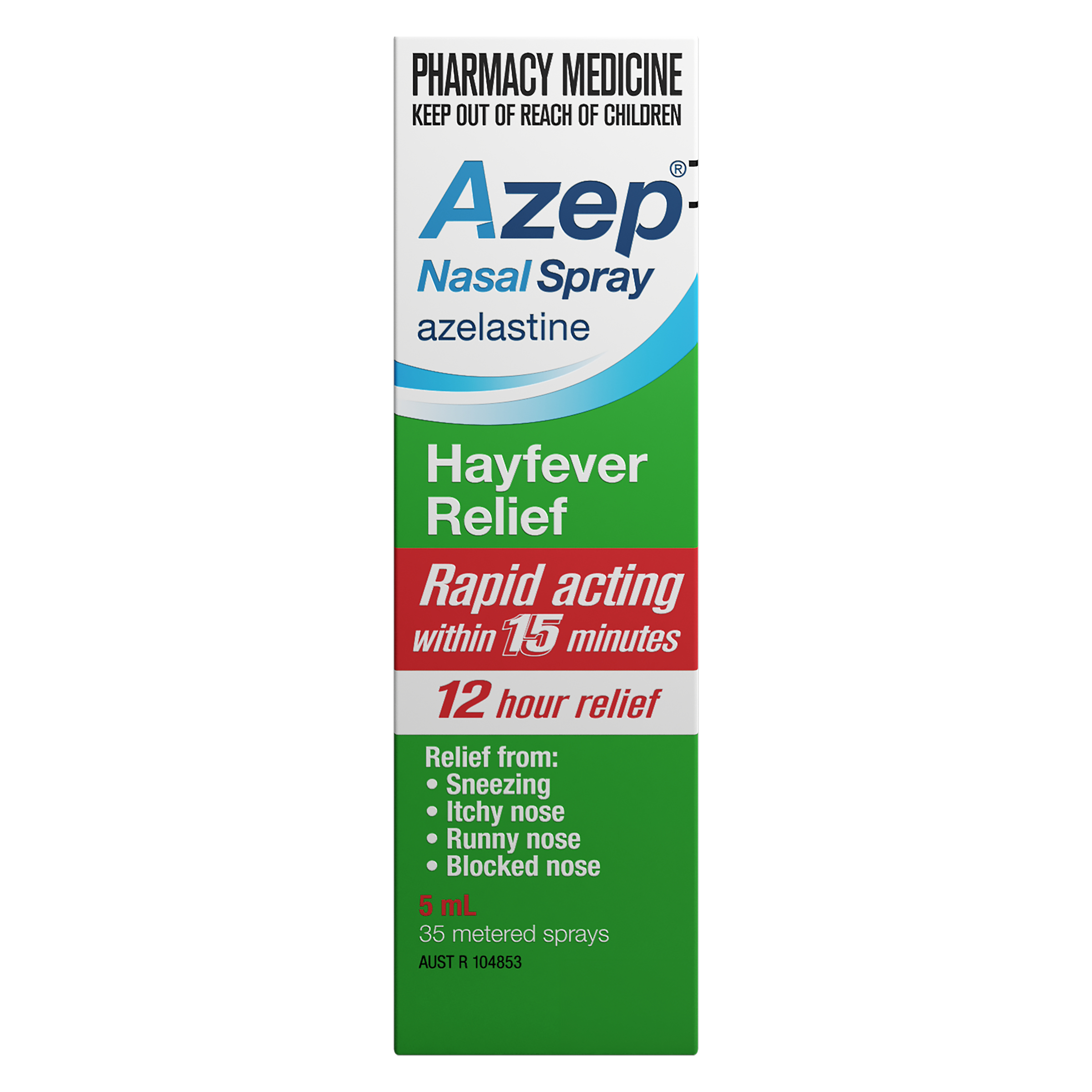 Azep Hayfever Relief Nasal Spray 5ml - Image 1