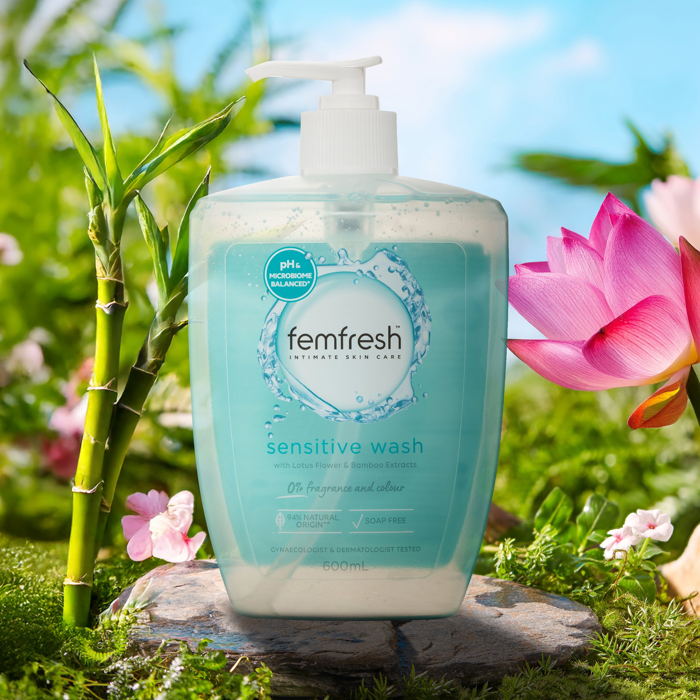 Femfresh Wash Sensitive 600ml - Image 6