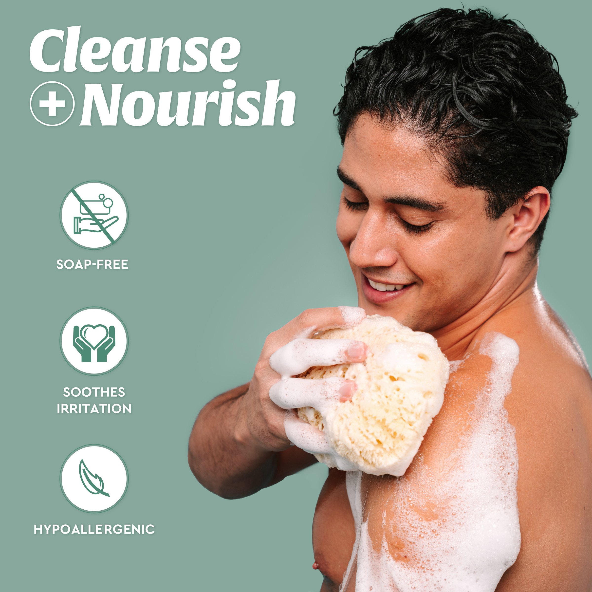 DermaVeen Daily Nourish Soap Free Cleansing Bar 115g - Image 7