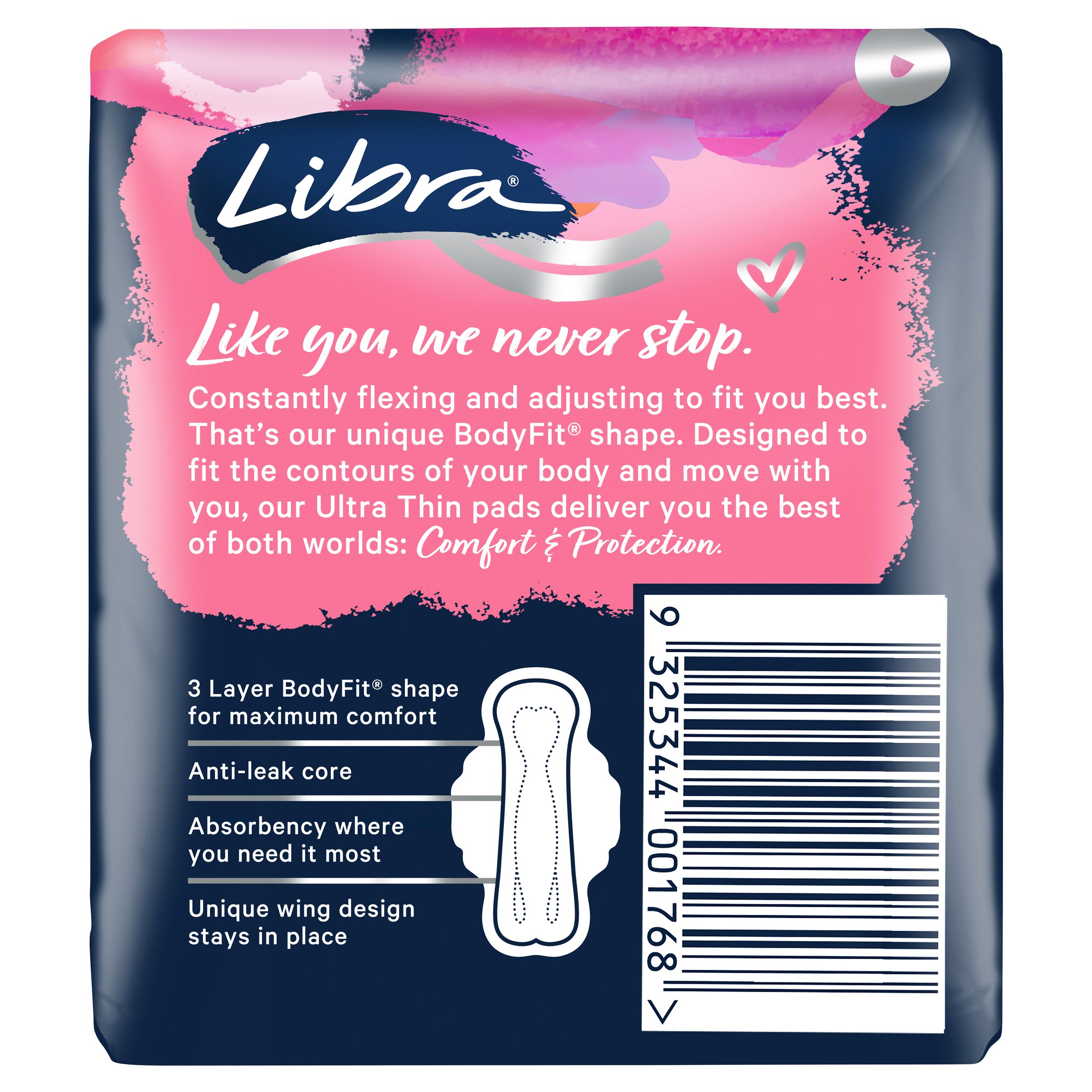 Libra Pads Ultra Thin Wings Super 12 pack - Image 2