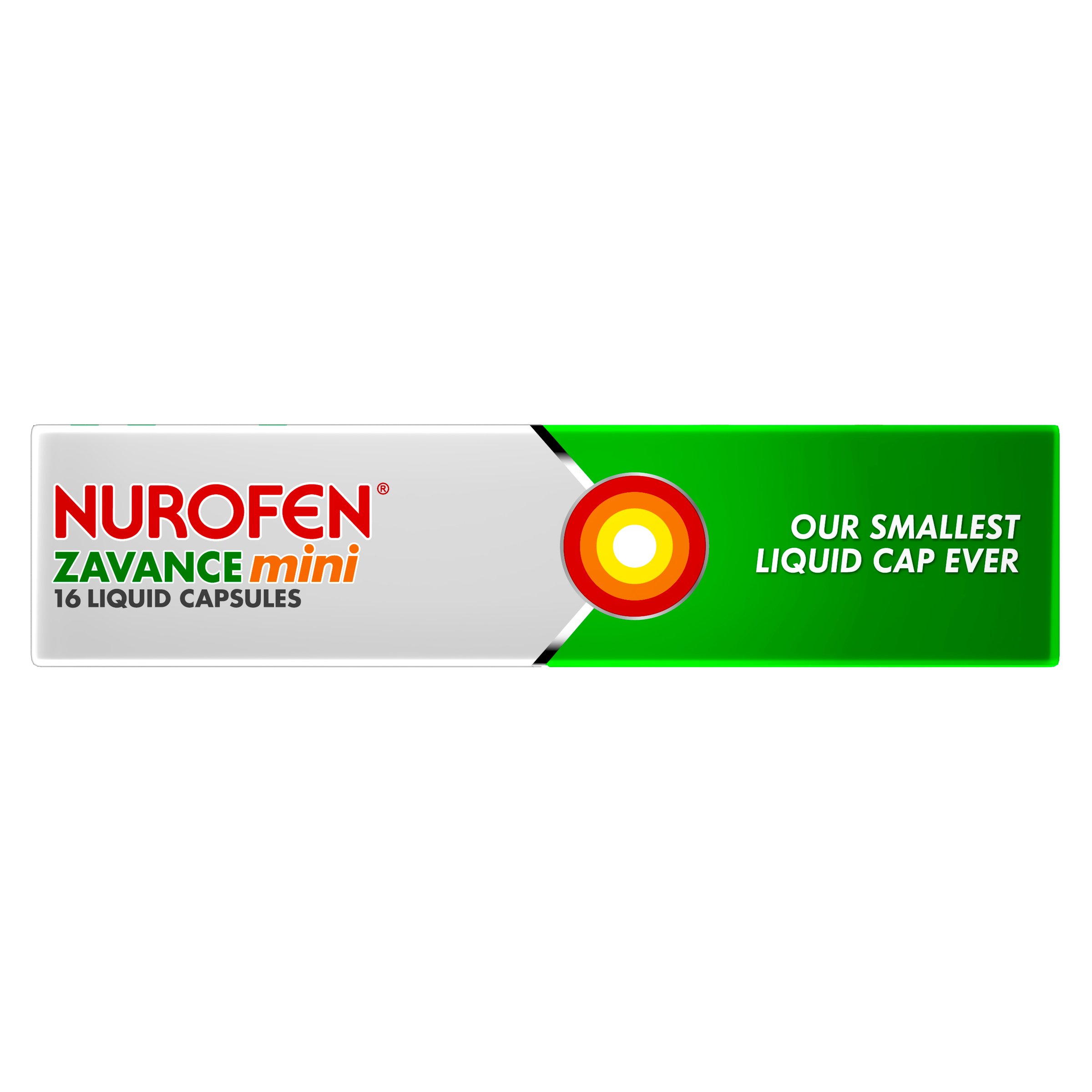 Nurofen Zavance Mini 16 liquid capsules - Image 3
