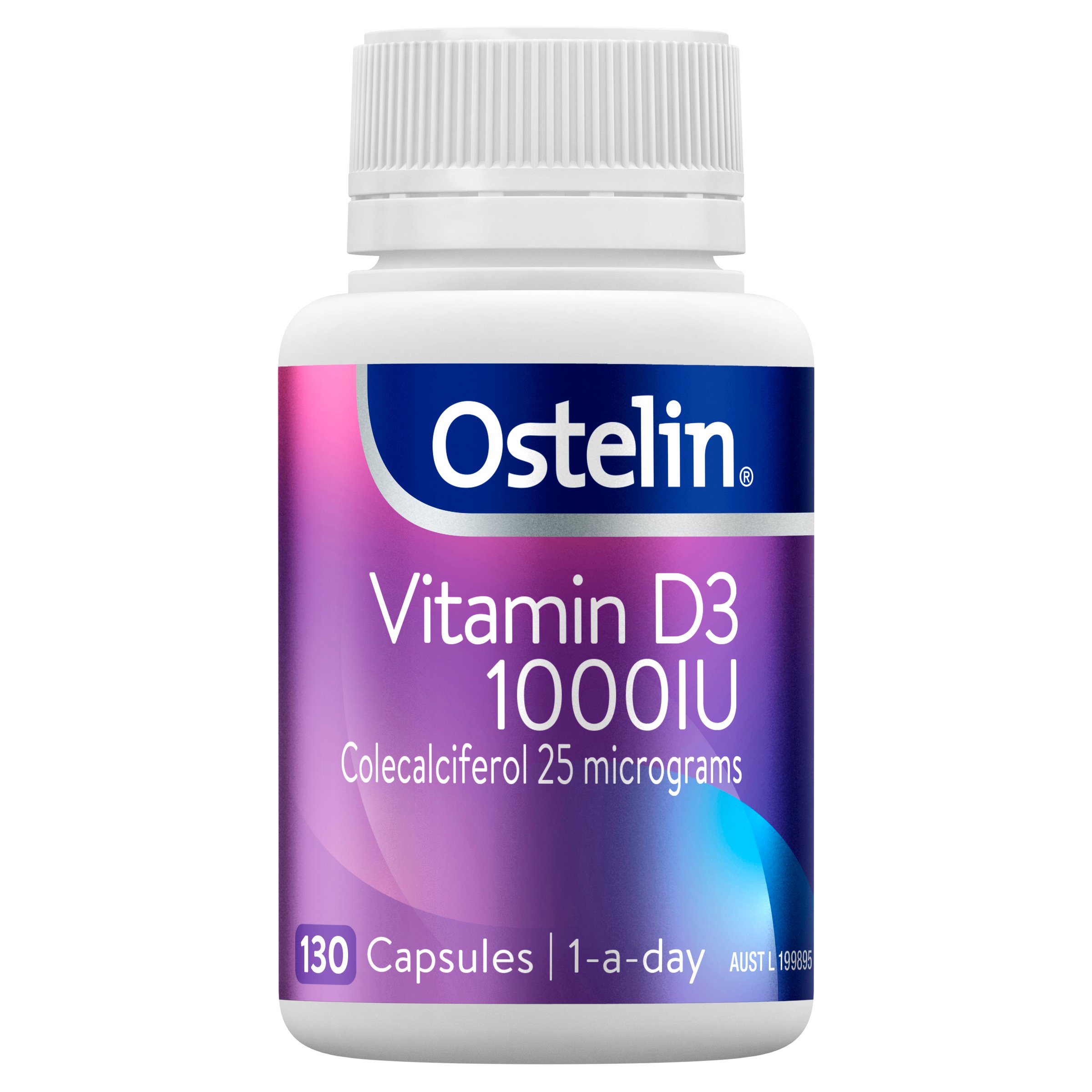 Ostelin Vitamin D3 1000IU 130 capsules - Image 6