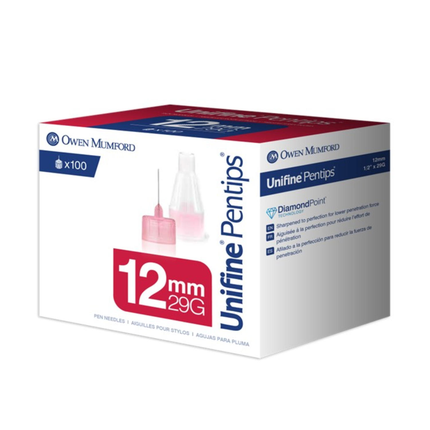 Unifine Pentips 29G x 12mm 100