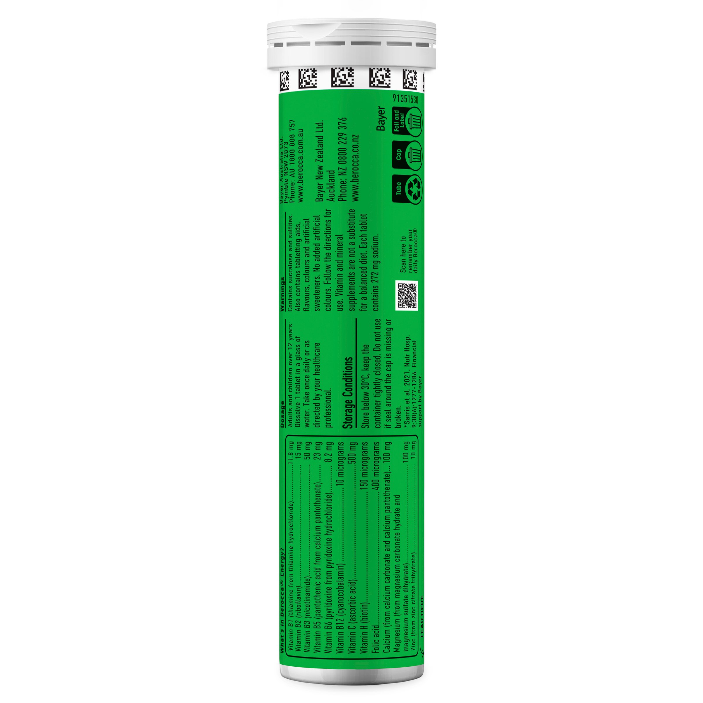 Berocca Energy Original Berry 15 tablets - Image 8