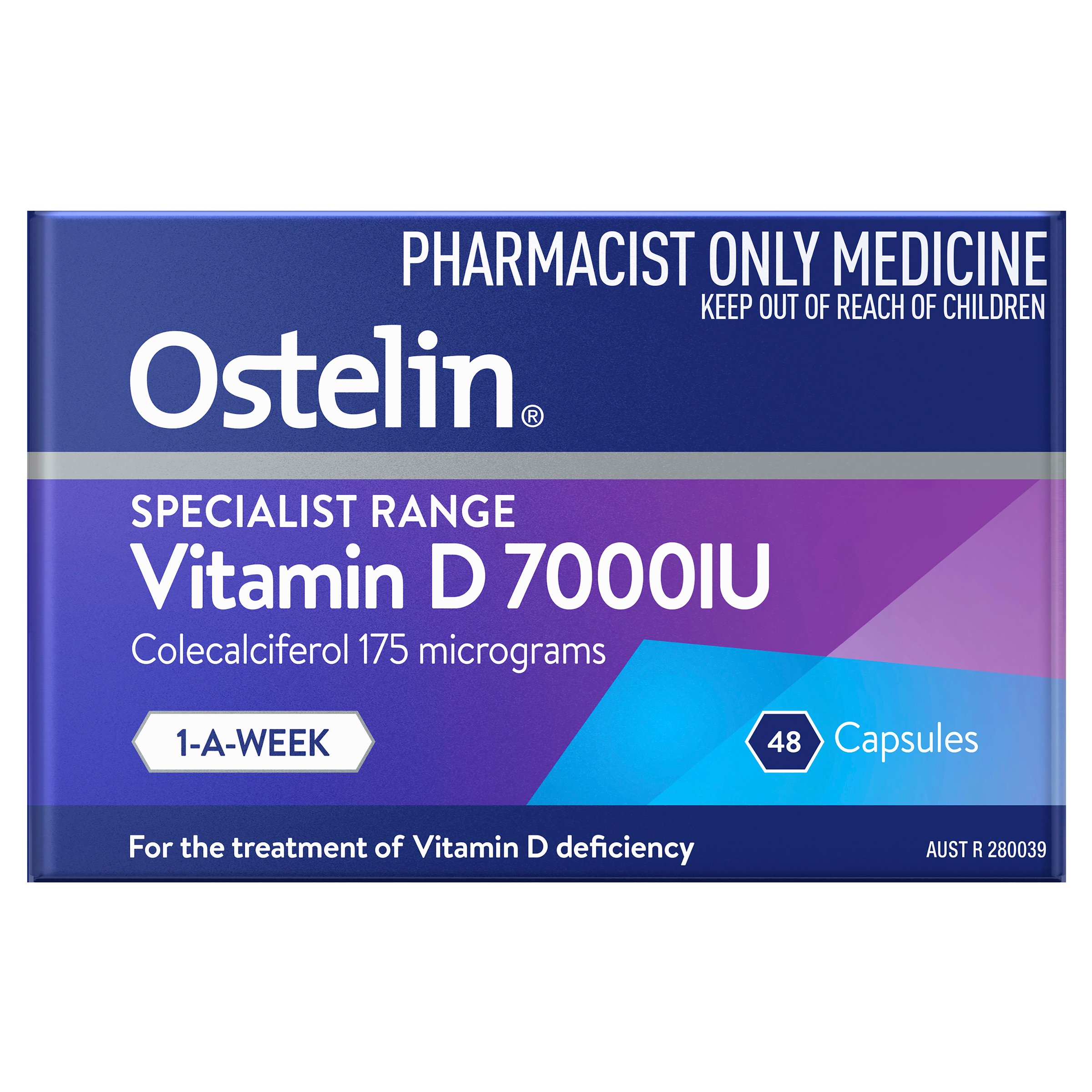 Ostelin Specialist Range Vitamin D 7000IU - 48 capsules - Image 1