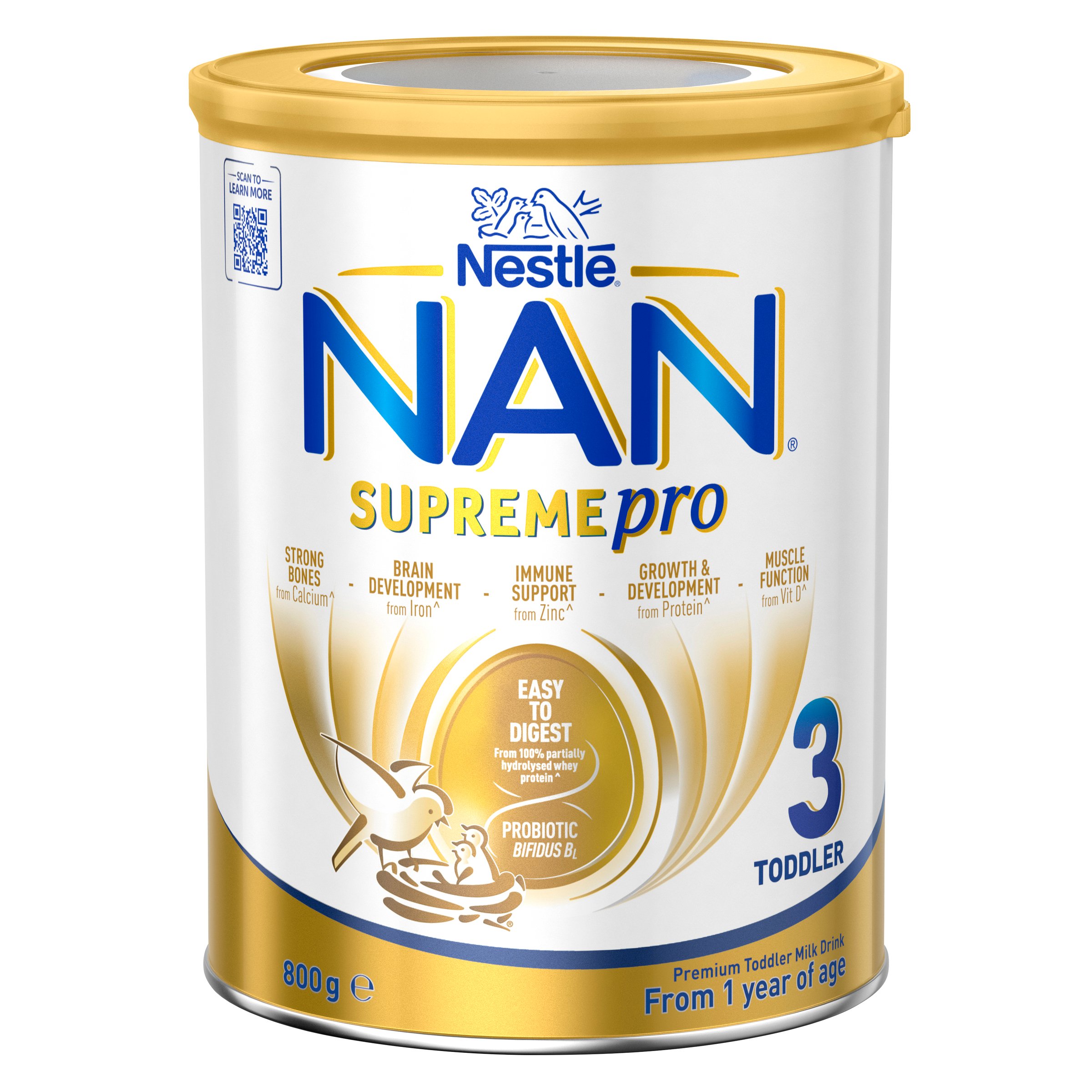 NAN SUPREMEPRO Stage 3 Toddler Milk Drink From 1 Year 800g - Image 7