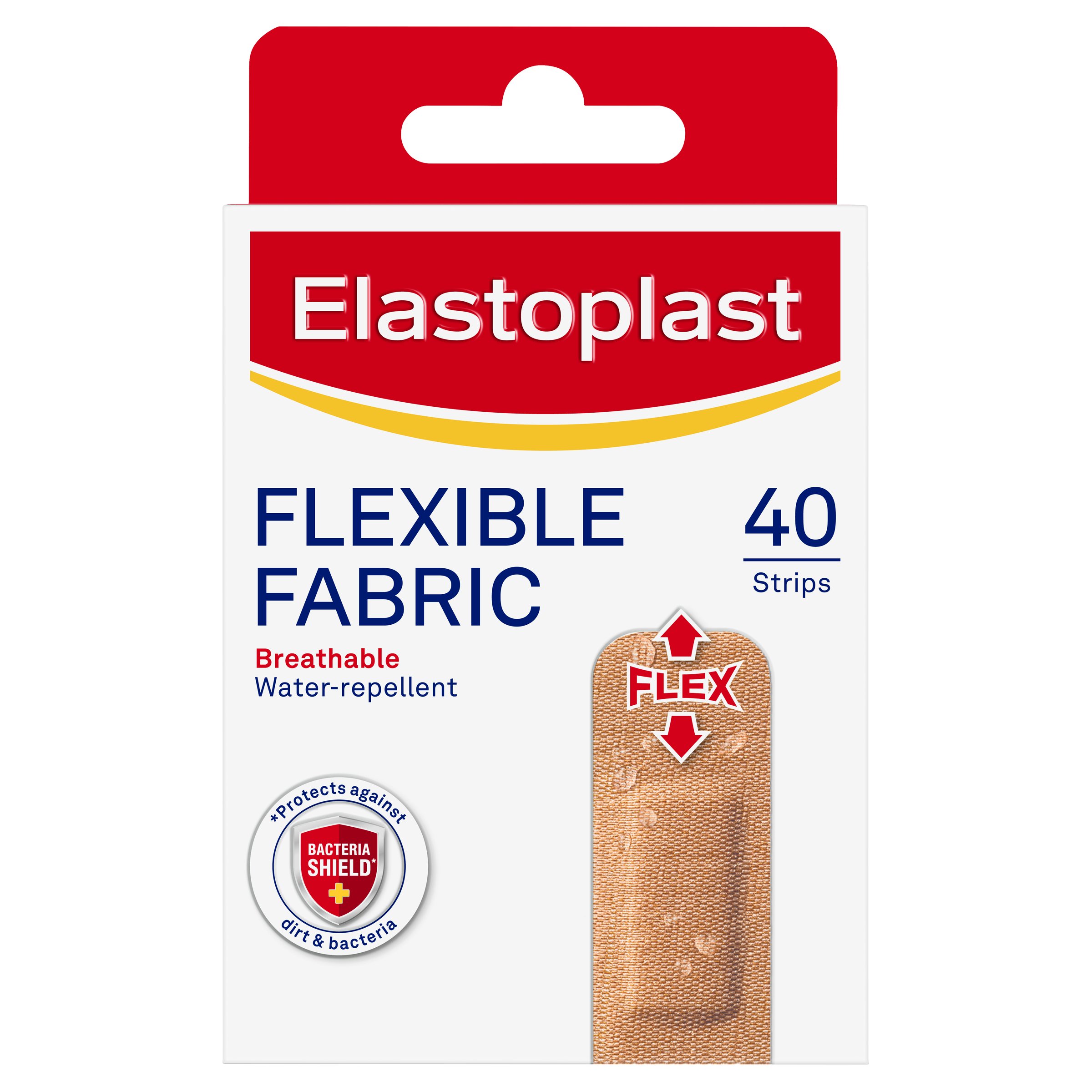 Elastoplast Flexi Fabric Strips 40 pack - Image 1