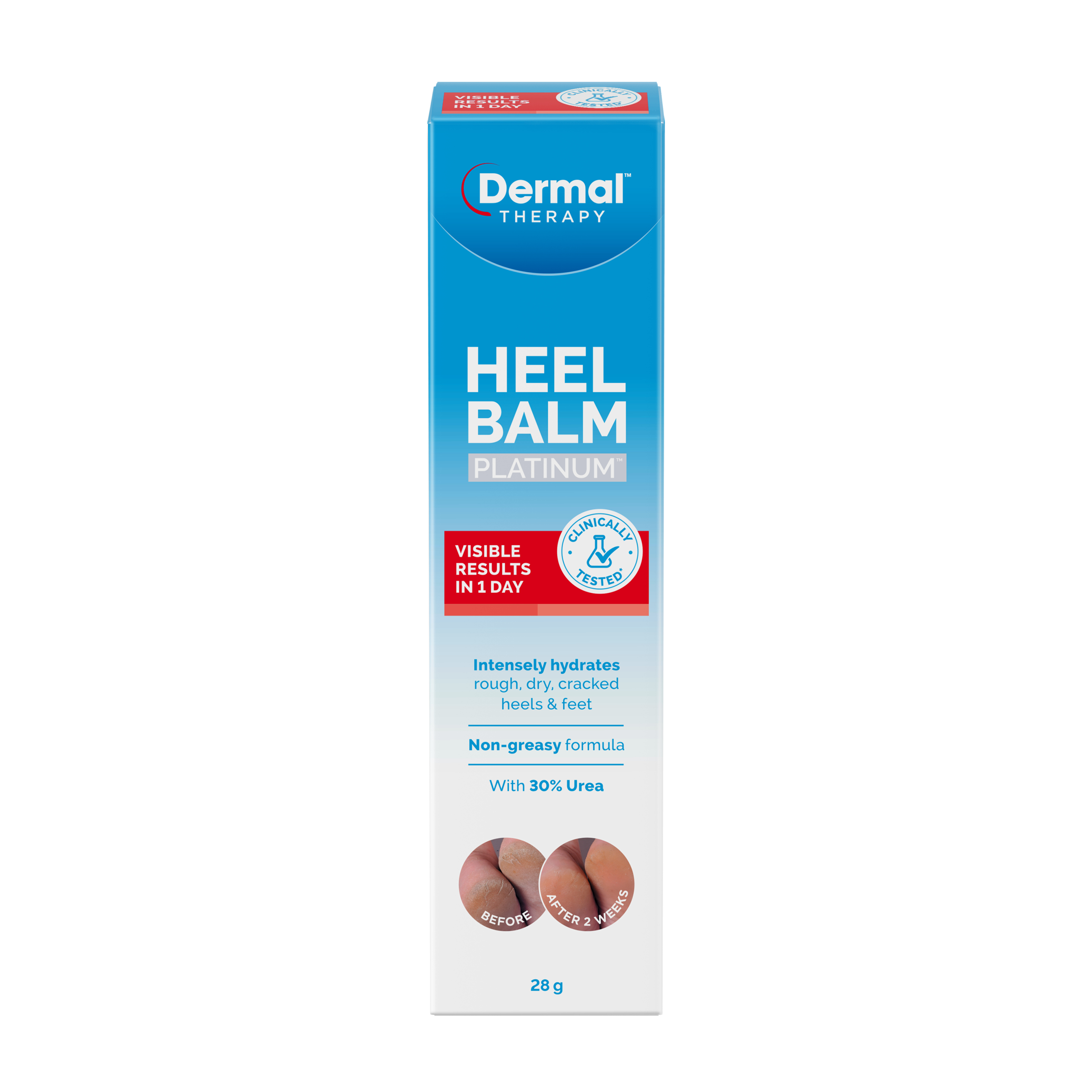 Dermal Therapy Heel Balm Platinum 28g - Image 1